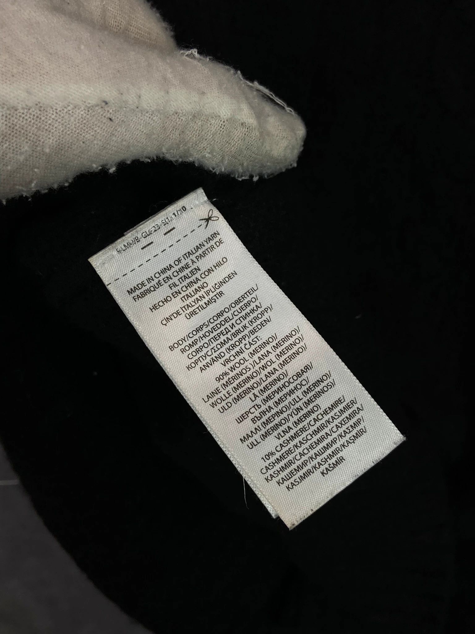 Polo Ralph Lauren Sweater Ralph Lauren black wool spellout minimal piece Size S / US 4 / IT 40 - 5 Thumbnail