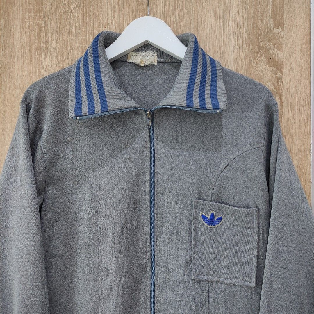 Adidas 80's Vintage Adidas Vintage tracktop Size US M / EU 48-50 / 2 - 4 Thumbnail