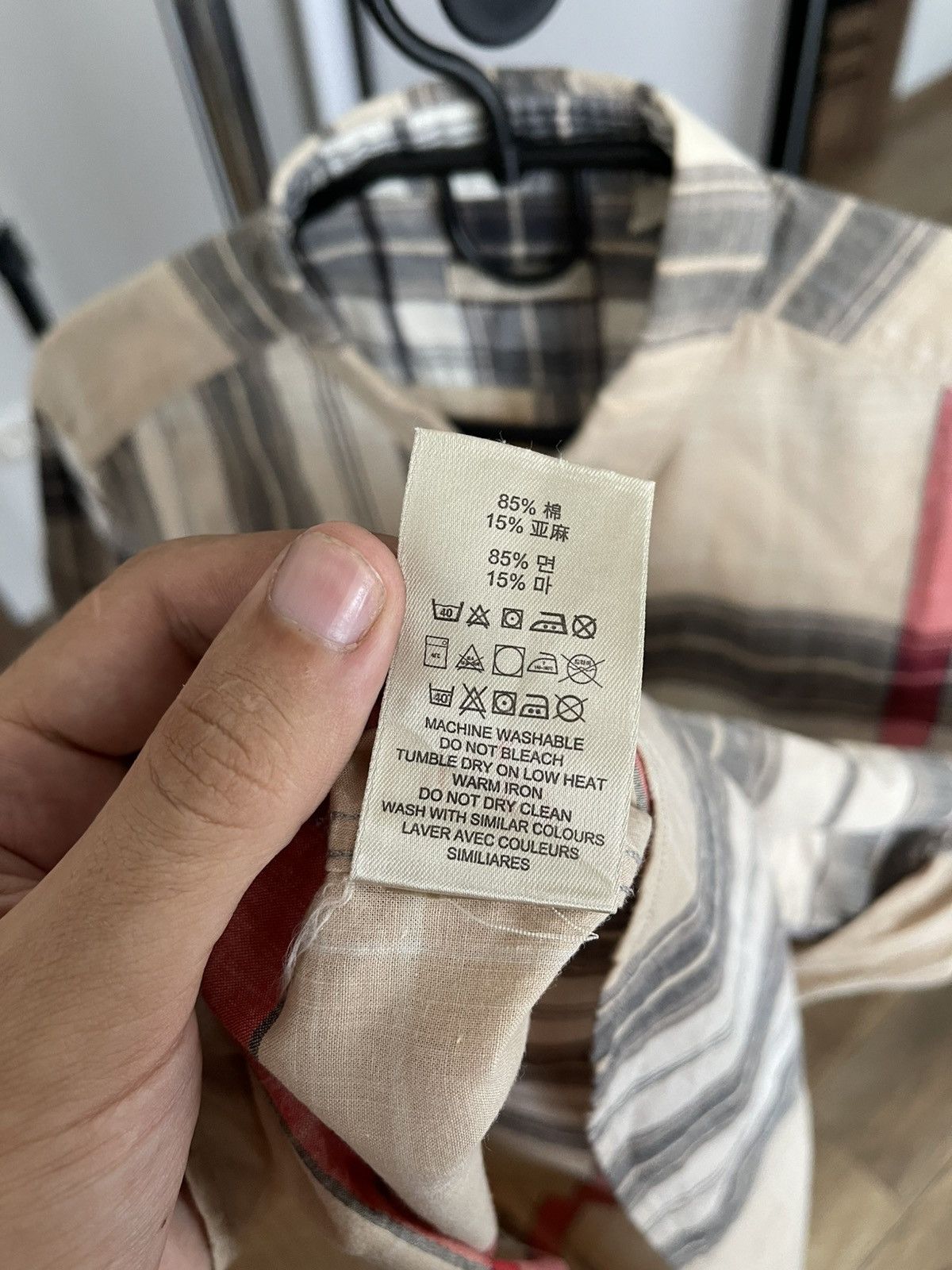 Burberry Burberry Brit Shirt Button Up Nova Check Size US L / EU 52-54 / 3 - 13 Thumbnail