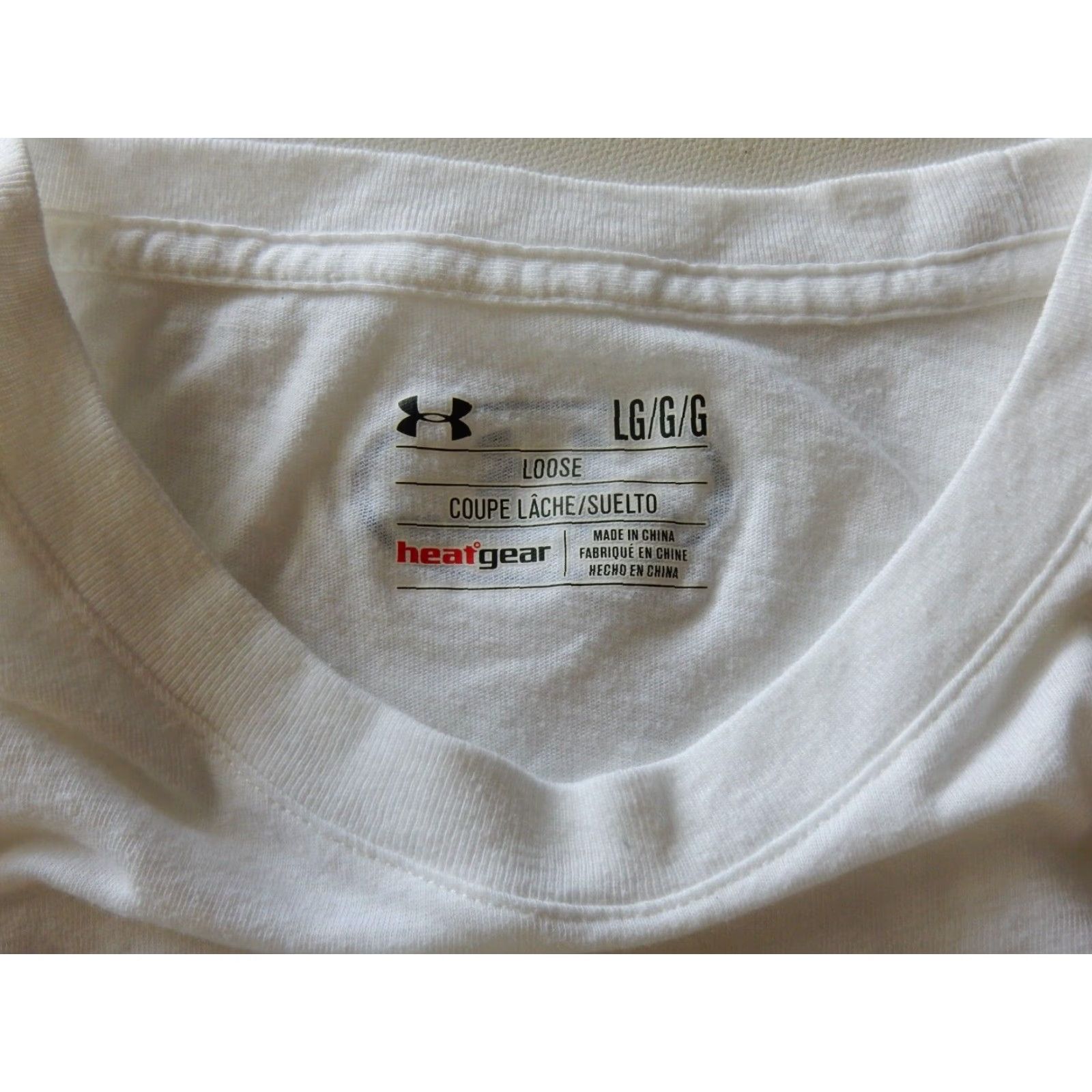 Under Armour VINTAGE Under Armour Men's T-Shirt Size Large Cotton Blend Short Sleeve White Ryder Cup Sports Shirt Size US L / EU 52-54 / 3 - 4 Thumbnail