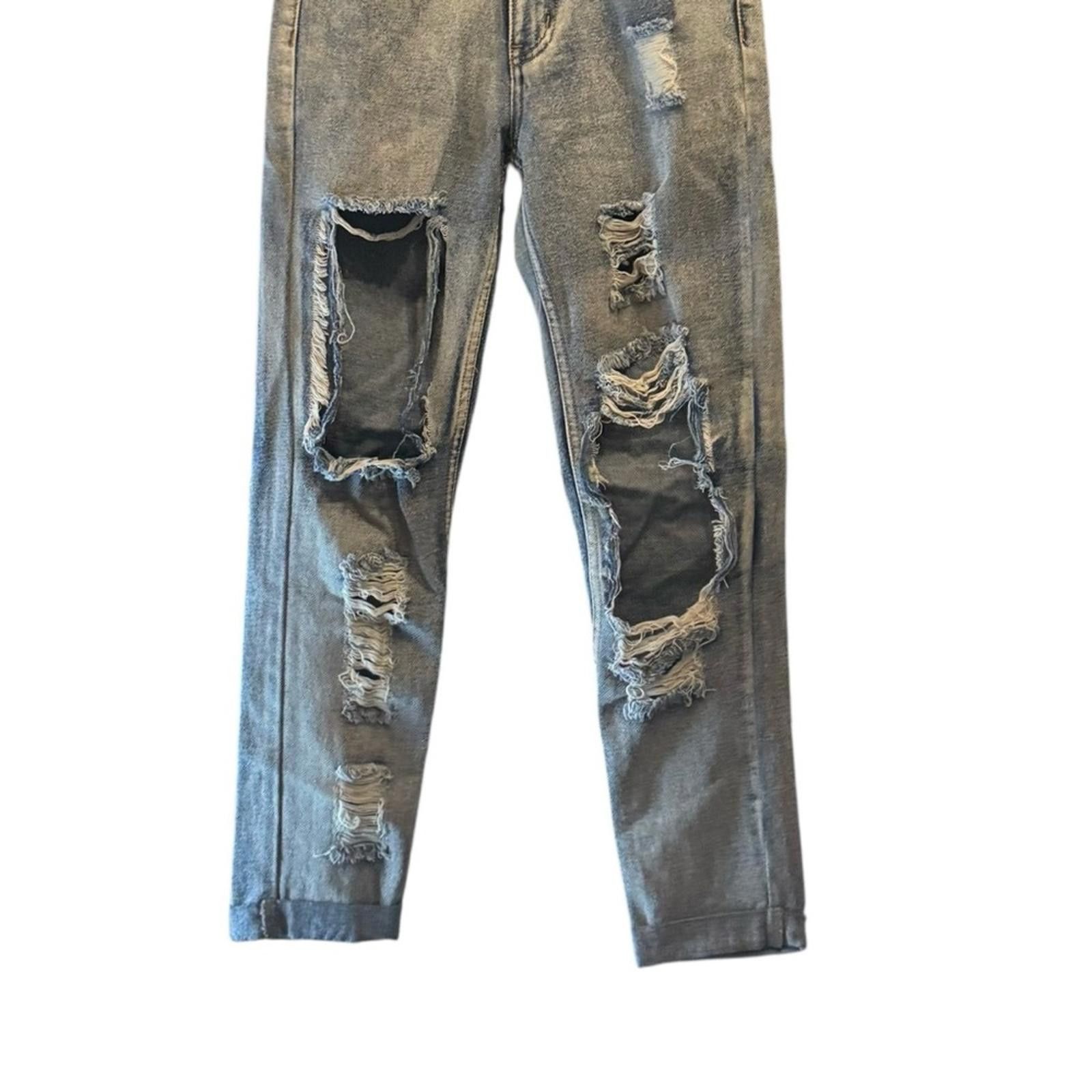 Designer The Rockn Rev. Women’s Boyfriend HighRise Jeans. Size 6. Size 28" / US 6 / IT 42 - 6 Thumbnail