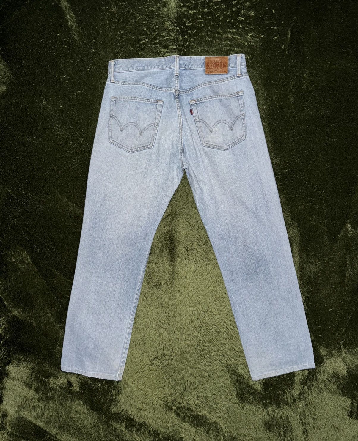 Edwin [W34/L33] EDWIN 503 Made in Japan vintage washed Denim Size US 34 / EU 50 - 9 Thumbnail