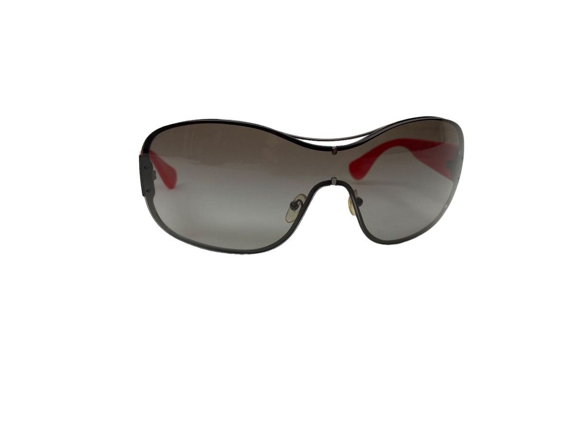 Prada Shield Sunglasses Size ONE SIZE - 14 Thumbnail