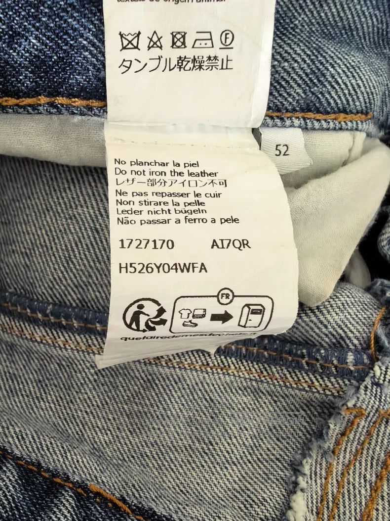 Loewe Loewe Denim long pants, with a big leather patch on the ba Size US 36 / EU 52 - 9 Thumbnail