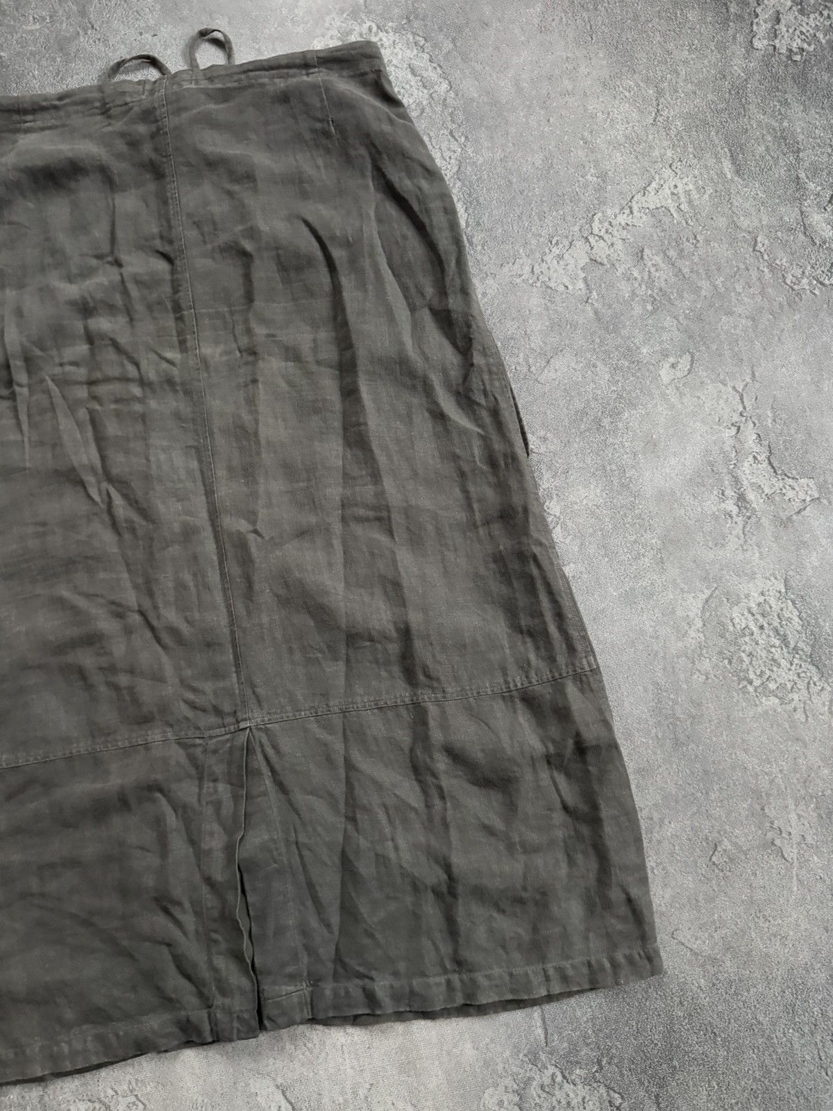OSKA Oska III size linen avantgarde long relaxed skirt Size 28" / US 6 / IT 42 - 12 Thumbnail