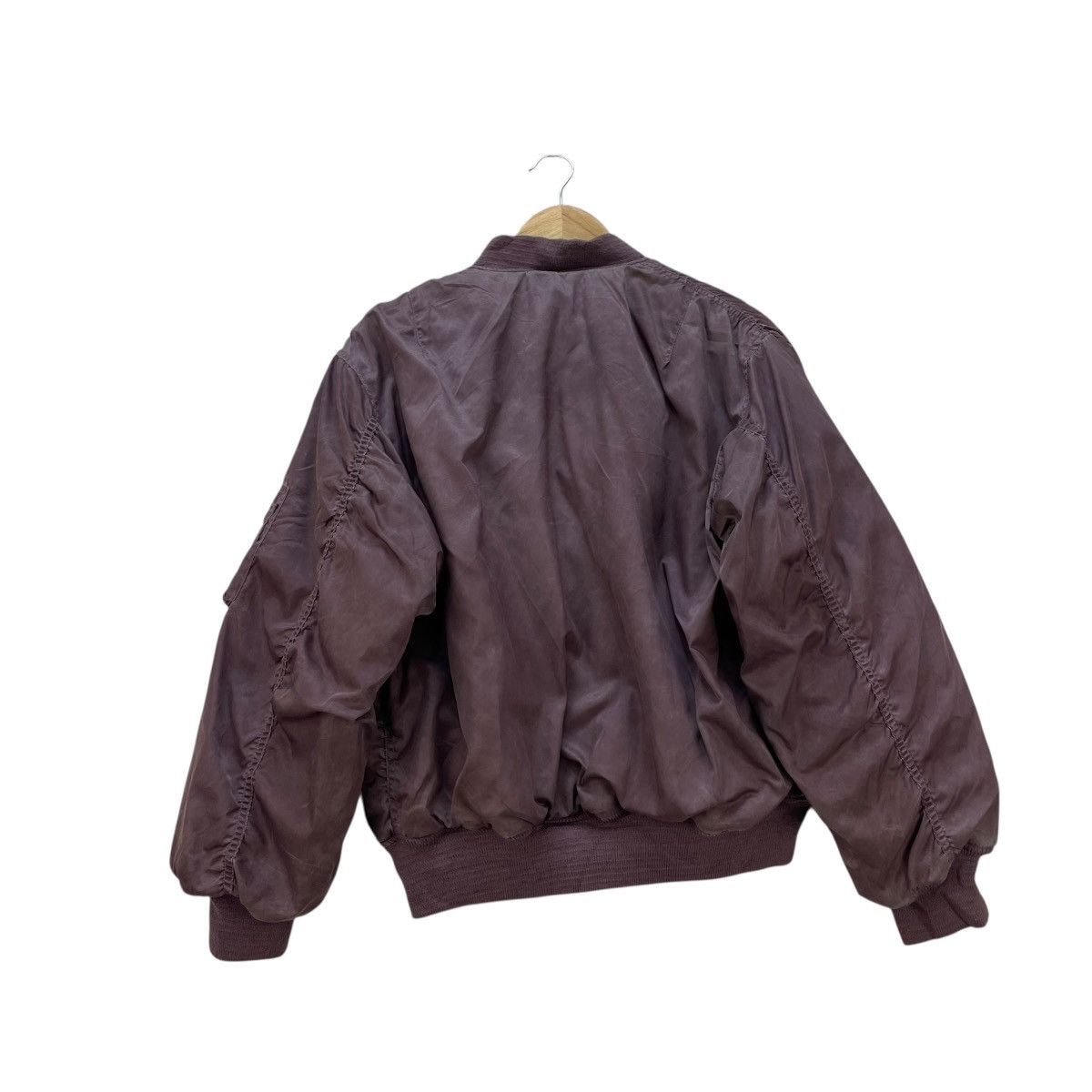 Japanese Brand 🔥Vintage Japanese Brand Bomber Ma 1 Jacket Size US M / EU 48-50 / 2 - 2 Thumbnail