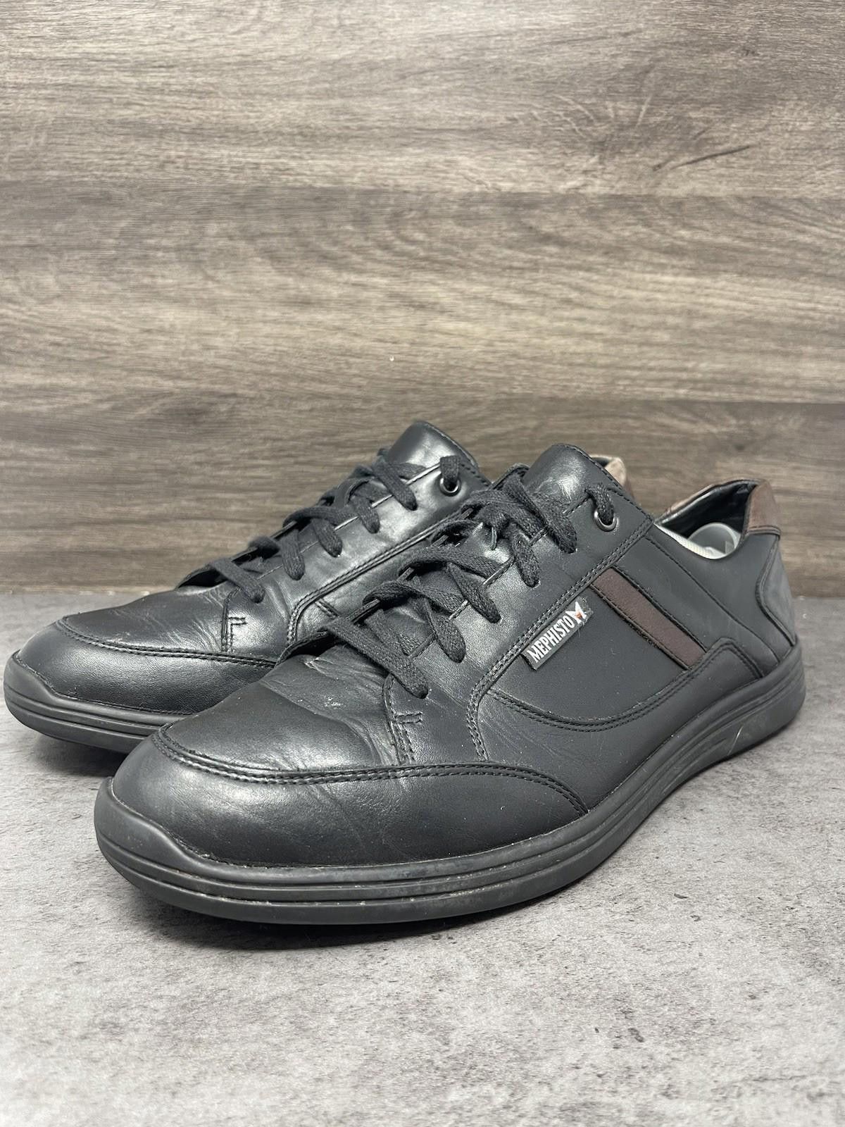 Mephisto Mephisto Shoes Mens Size 11 Frank Lace Up Black Leather Size US 11 / EU 44 - 2 Thumbnail