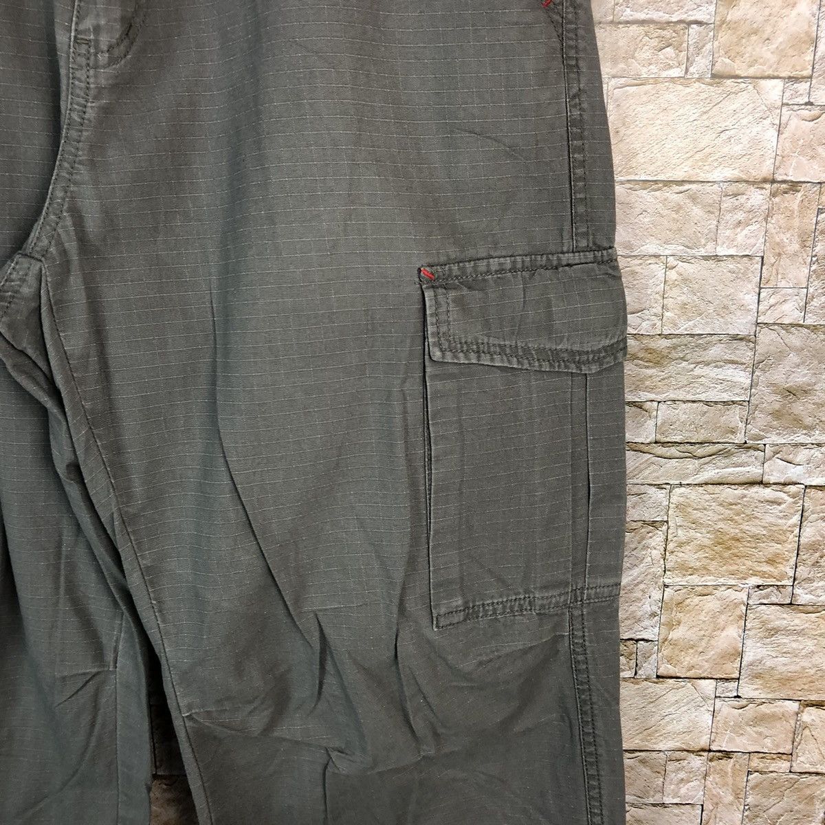 Japanese Brand Freude Grey utility tactical Cargo Multipocket Pants #A651 Size US 30 / EU 46 - 11 Thumbnail