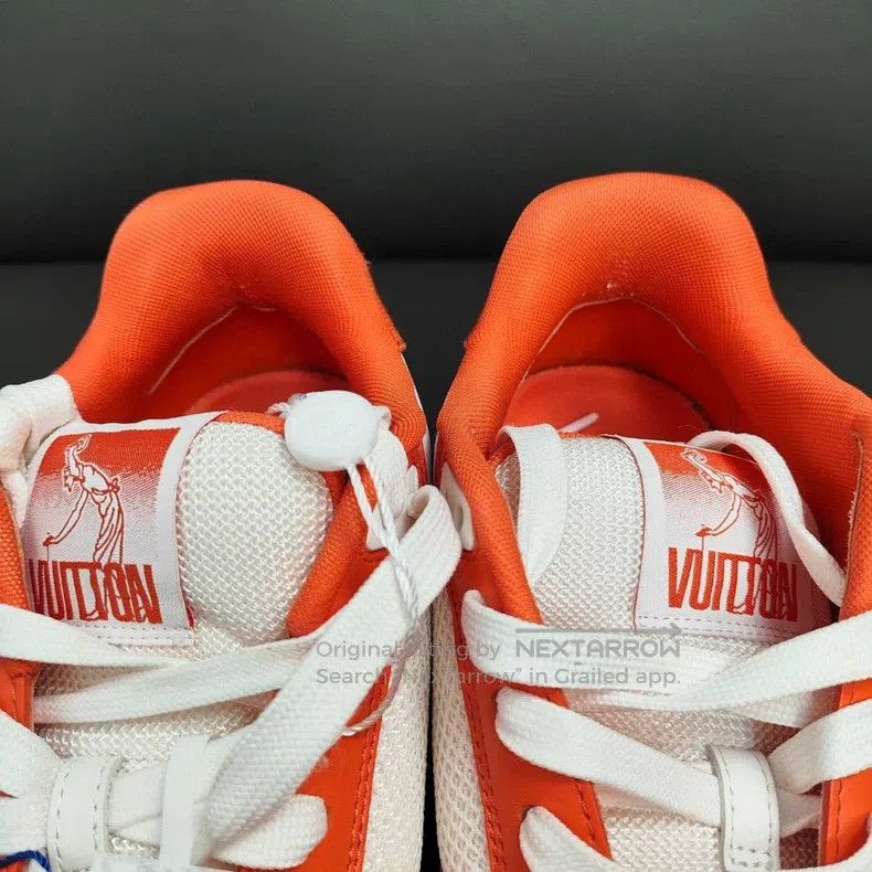 Louis Vuitton Louis Vuitton Cowhide patchwork denim skateboard shoes Size US 5.5 / EU 38 - 5 Thumbnail