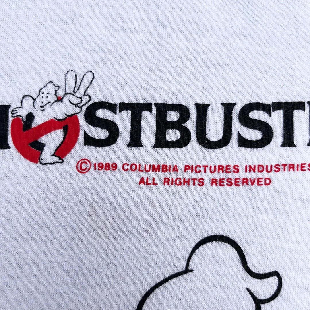 Vintage Ghostbusters 2 1989 80s Vintage Columbia Promo Movie T-Shirt Size US XL / EU 56 / 4 - 3 Thumbnail