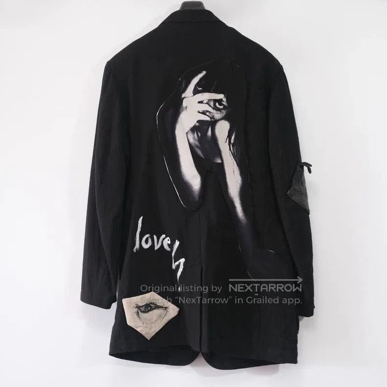 Yohji Yamamoto Yohji Yamamoto Eye Patch Coat. Size US M / EU 48-50 / 2 - 5 Thumbnail