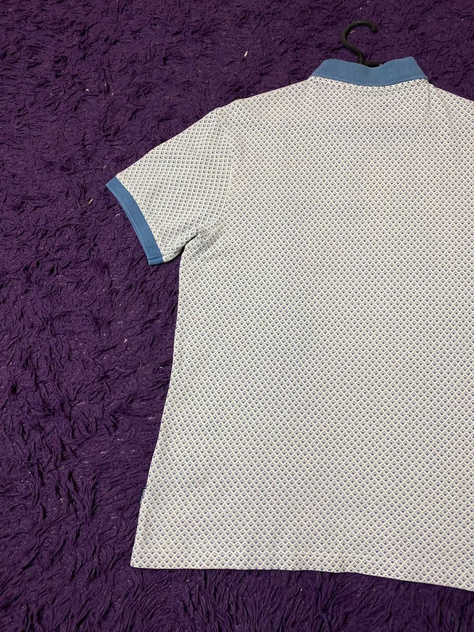 Barbour × Vintage Vintage Barbour Luxury Designer Polo Rugby Shirt Size US L / EU 52-54 / 3 - 6 Thumbnail