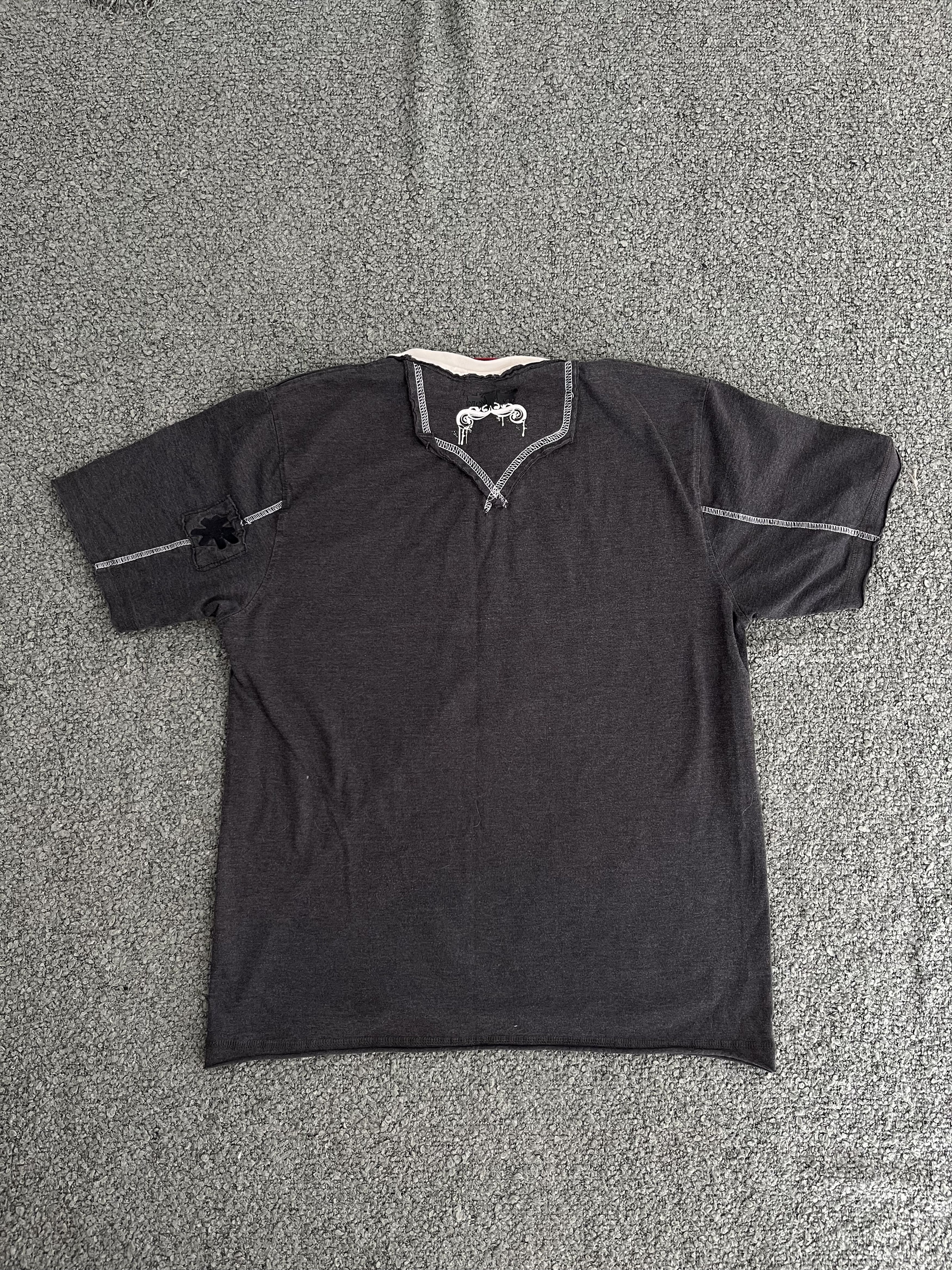 Levi's Vintage Clothing Vintage Y2K Levi’s Red Tab Black Ringer Graphic Tee Size US L / EU 52-54 / 3 - 2 Thumbnail