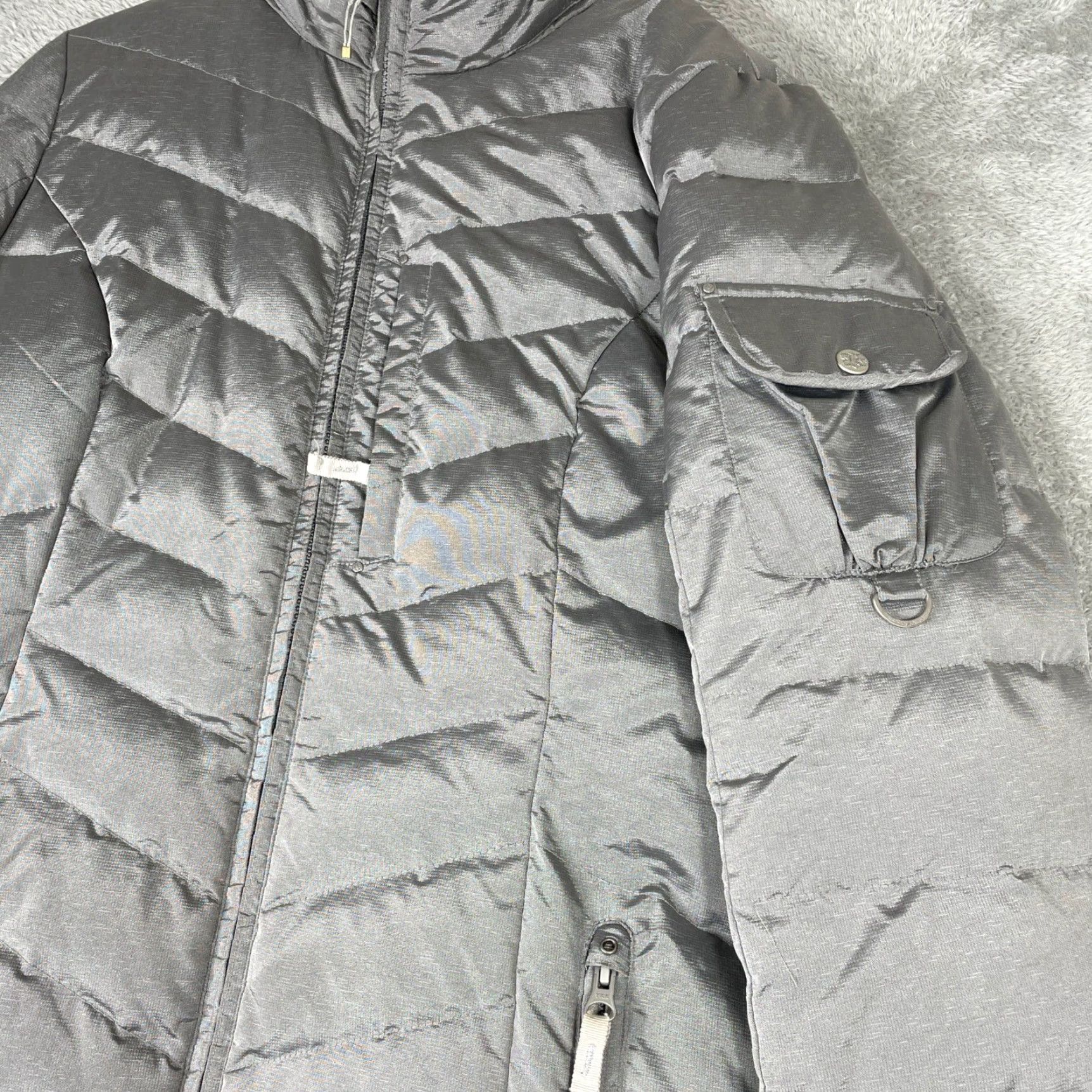 Eddie Bauer Eddie Bauer Down Parka Womens M Gray Faux Fur Lined Long Puffer Jacket Coat Size M / US 6-8 / IT 42-44 - 5 Thumbnail