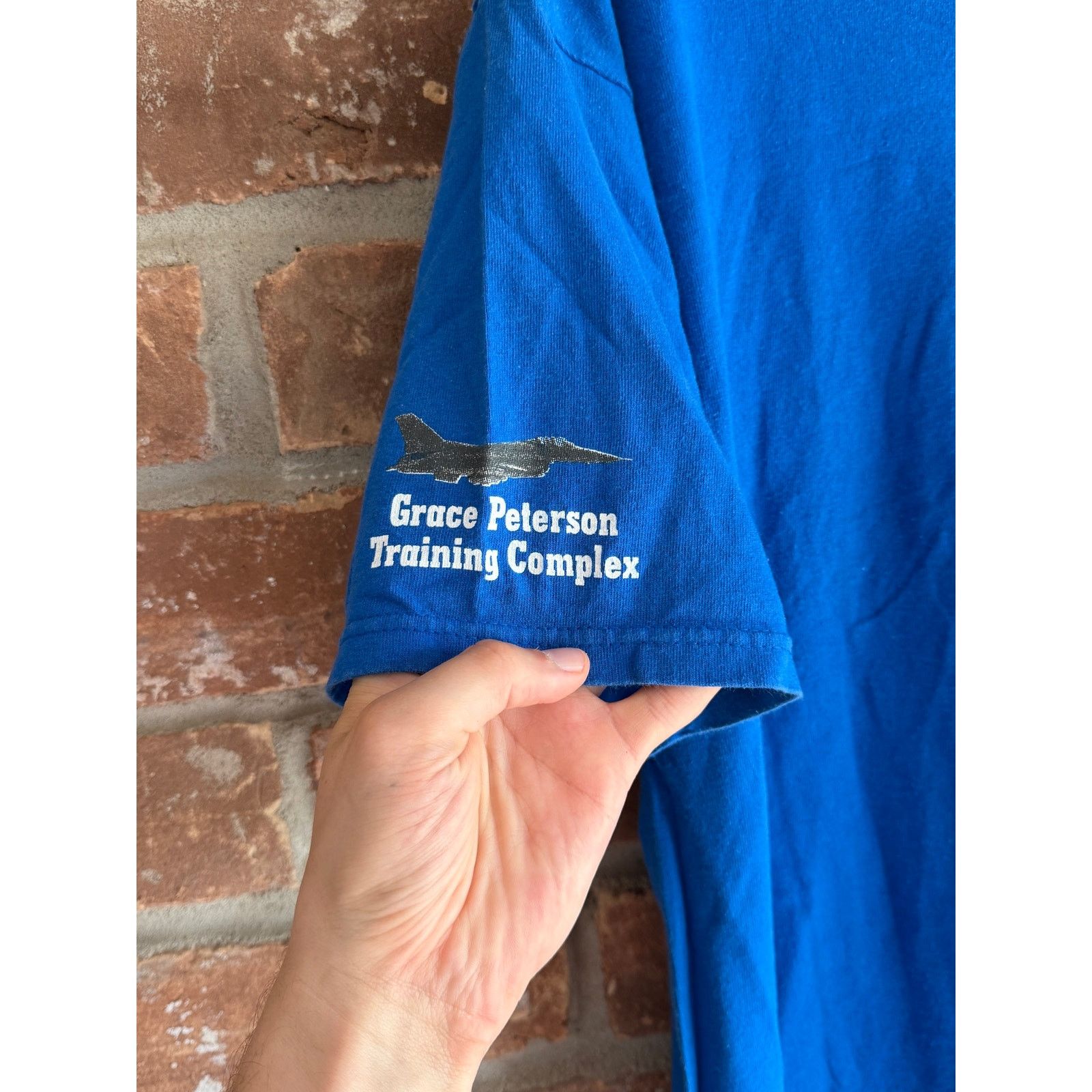 Fruit Of The Loom Vintage USAF Wolfpack 331st Graphic Tee XL Blue Size US XL / EU 56 / 4 - 4 Thumbnail