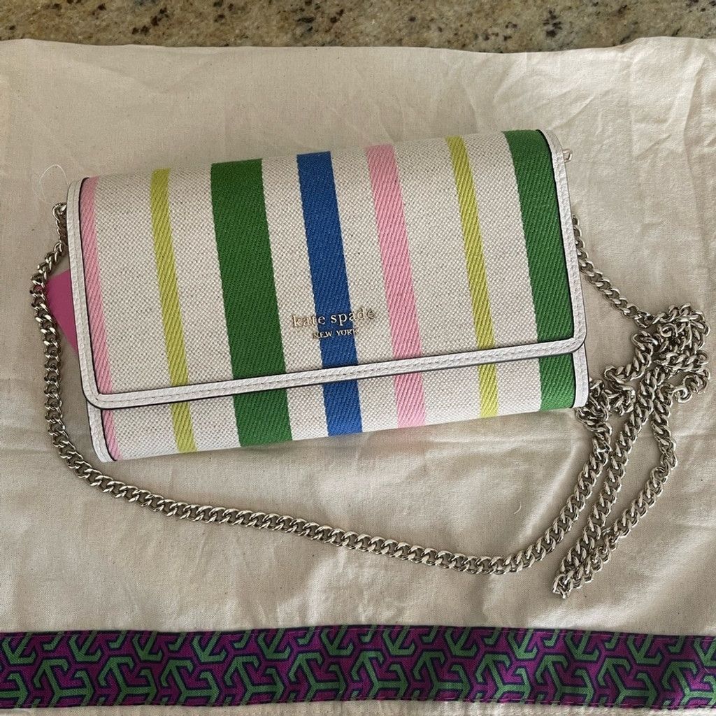 Kate Spade New Kate spade bradly leather chain crossboy wallet Size ONE SIZE - 8 Thumbnail