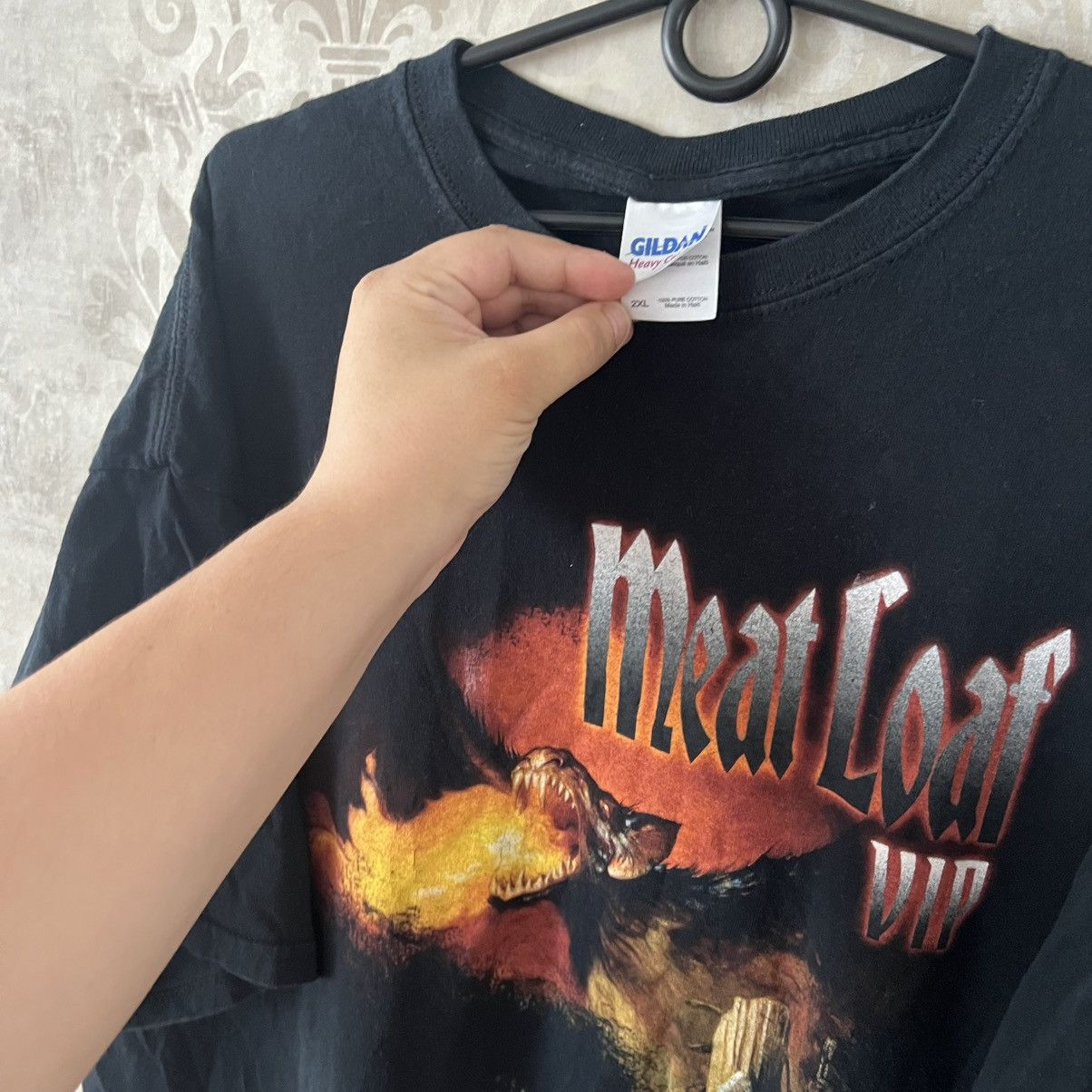Band Tees Vintage Meat Loaf Band Tee T-Shirt Rock Size US XXL / EU 58 / 5 - 6 Thumbnail