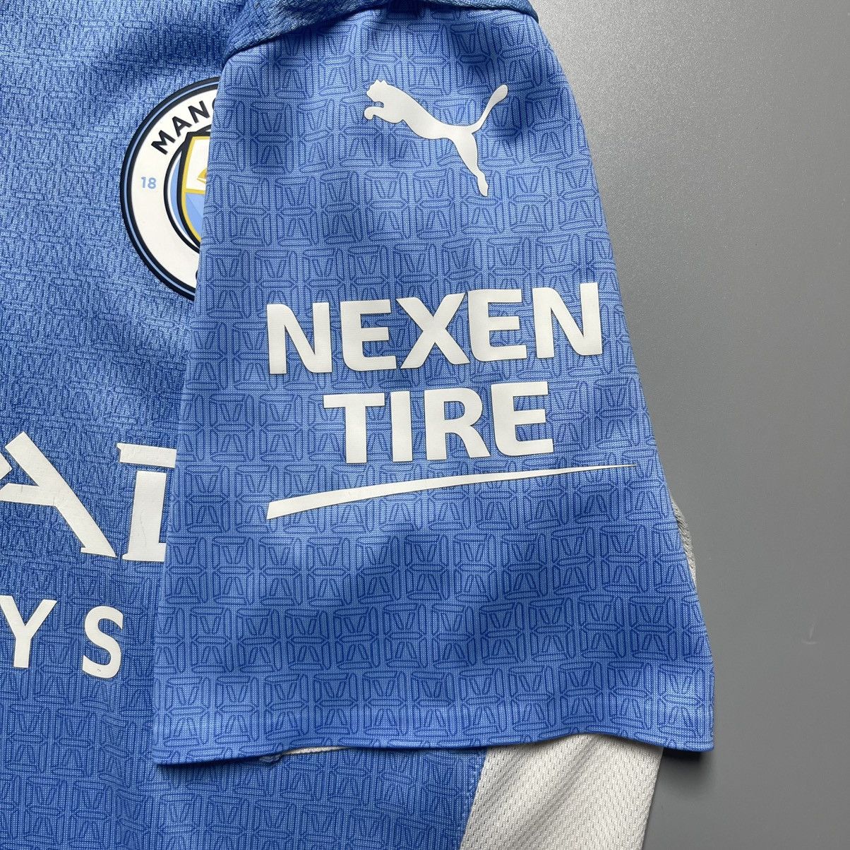 Puma MAN CITY PUMA 2021/2022 PLAYER ISSUE JERSEY #17 DE BRUYNE Size US L / EU 52-54 / 3 - 11 Thumbnail