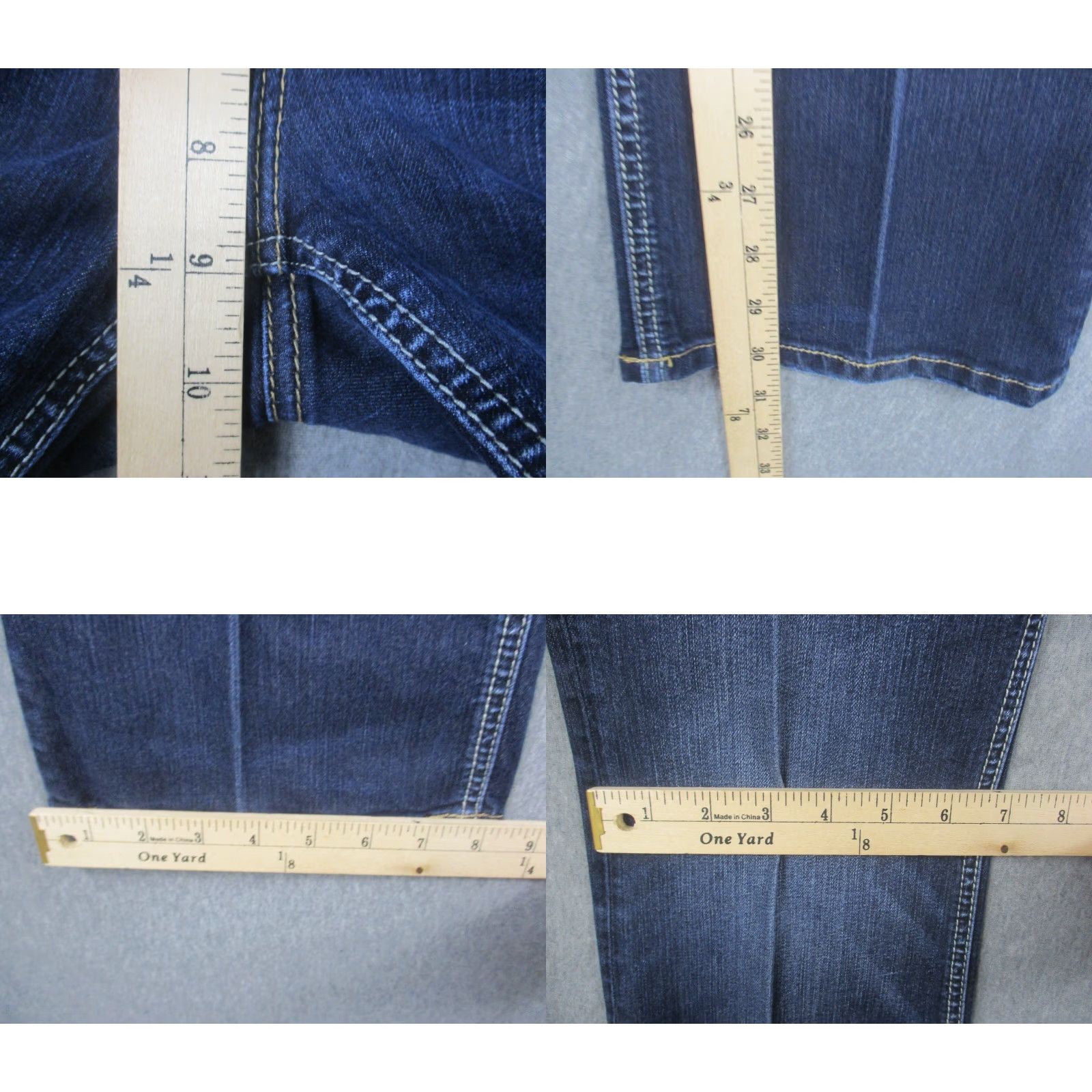 Silver Jeans Co. Silver Jeans Silver Natsuki Jeans Bootcut 29 Women's Blue Dark Wash EUC Size 29" - 8 Thumbnail