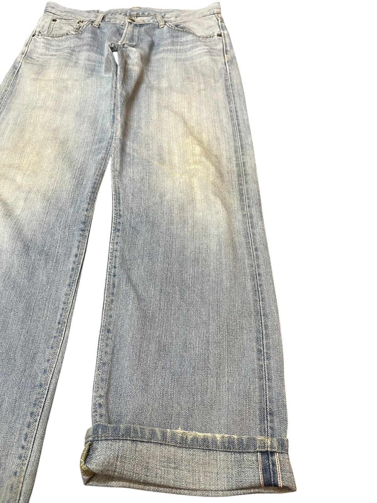 Edwin × Japanese Brand Vintage Edwin 505zx Selvedge Faded Denim Size US 32 / EU 48 - 4 Thumbnail