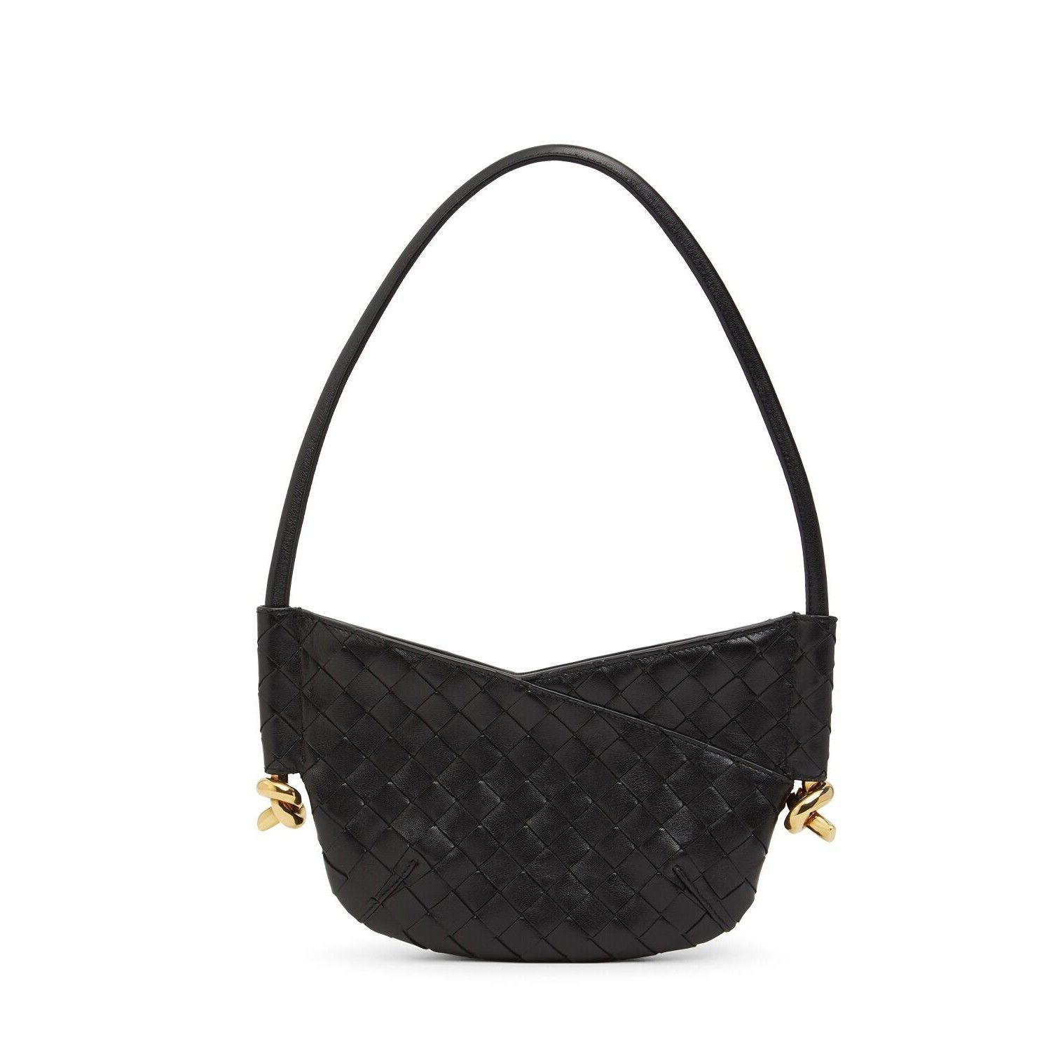 Bottega Veneta BOTTEGA VENETA Solstice Mini $2300 Black Leather Shoulder Ba Size ONE SIZE - 3 Thumbnail