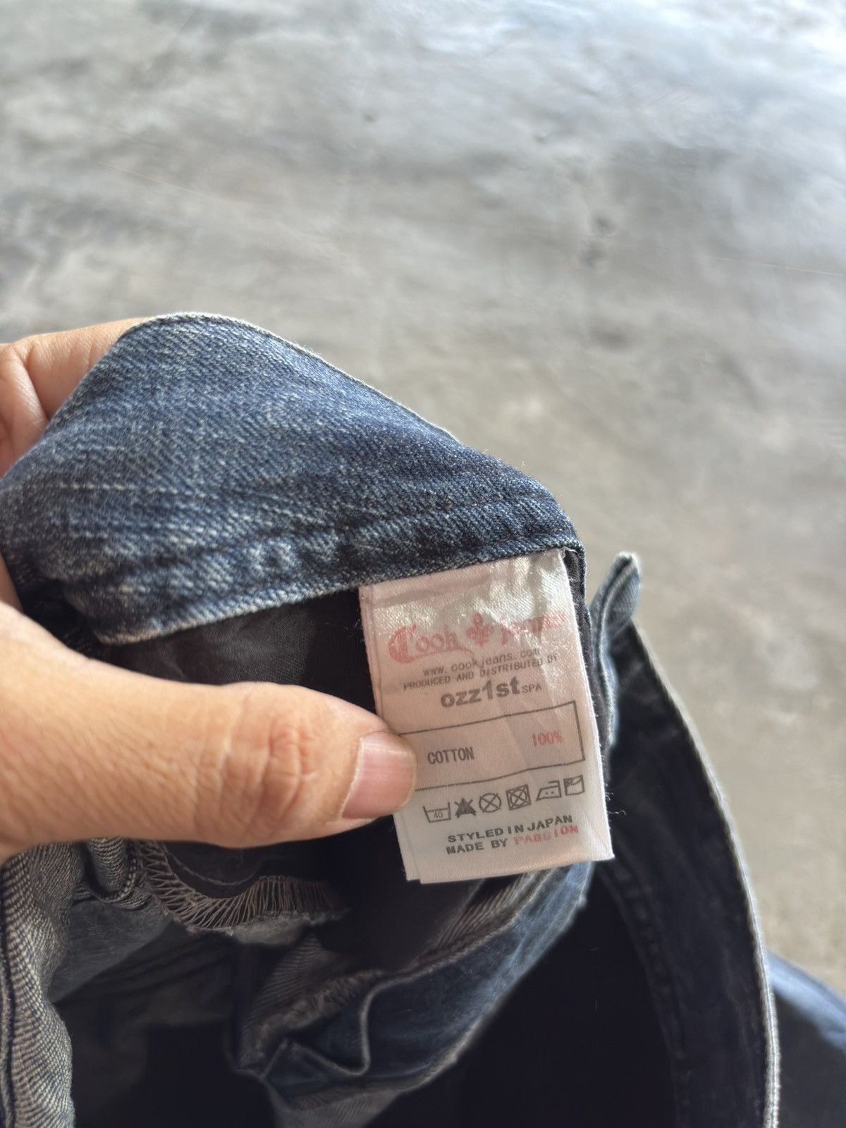 Cook Jeans × Hysteric Glamour × Japanese Brand COOK JEANS CURVE STACK JEANS DISTRESSED JAPANESE PUNK ROCKER Size US 32 / EU 48 - 6 Thumbnail