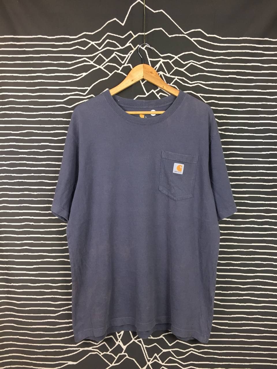 Carhartt Vtg Carhartt Original Fit Small Logo Pocket Tee Size US L / EU 52-54 / 3 - 1 Thumbnail