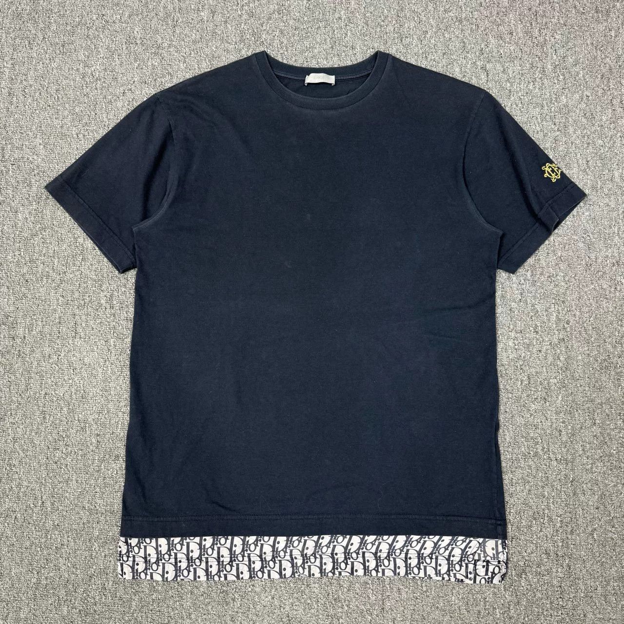 Dior black logo print short sleeve t-shirt Size US S / EU 44-46 / 1 - 1 Thumbnail