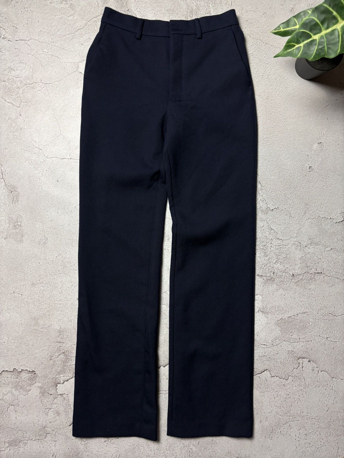 AMI AMI Paris Pleated pants NAUTIC BLUE Size 26" / US 2 / IT 38 - 1 Thumbnail