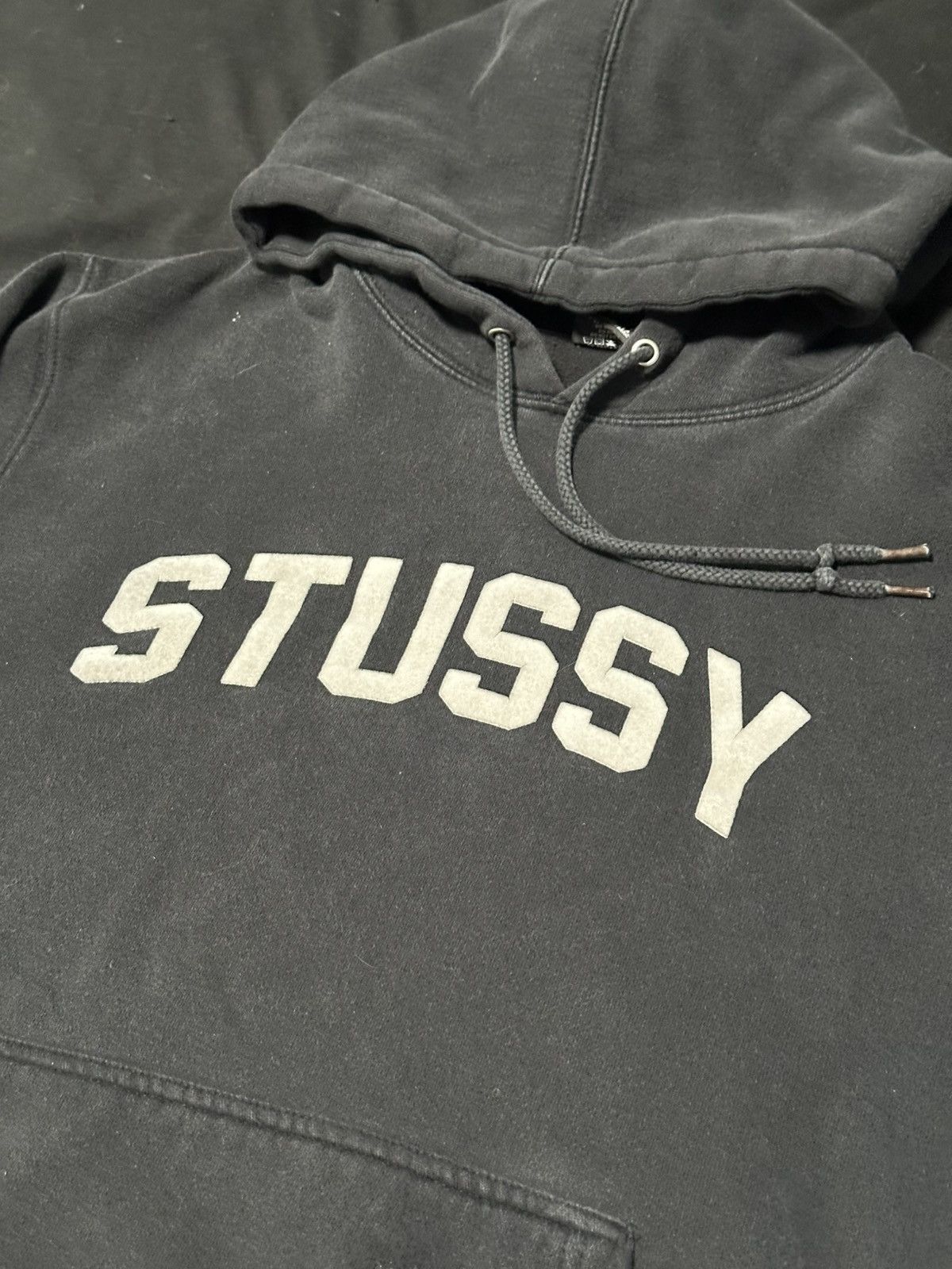 Stussy Stussh fuzzy letter hoodie Size US L / EU 52-54 / 3 - 1 Thumbnail