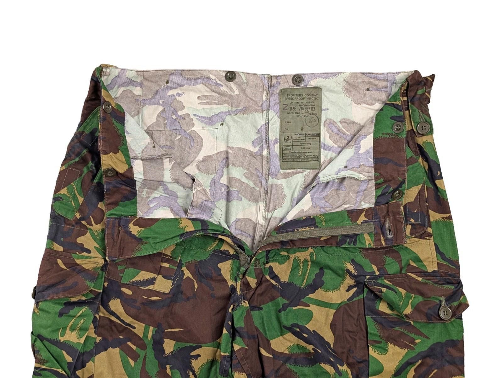 Other British Army Windproof DPM Combat Trousers 1980s - Large Size ONE SIZE - 5 Thumbnail