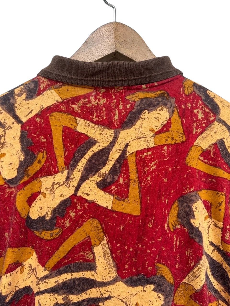 Yoshiyuki Konishi Vintage Abstract Yoshiyuki Konishi Ficce Art Polo Tee Size US L / EU 52-54 / 3 - 9 Thumbnail