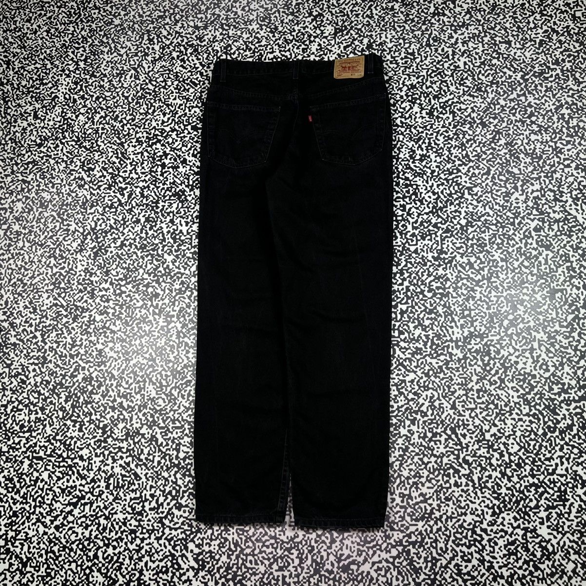 Levi's Vintage Clothing 38x34 Levis 550 Vintage Washed Black Denim Jeans USA Style Size US 38 / EU 54 - 1 Thumbnail