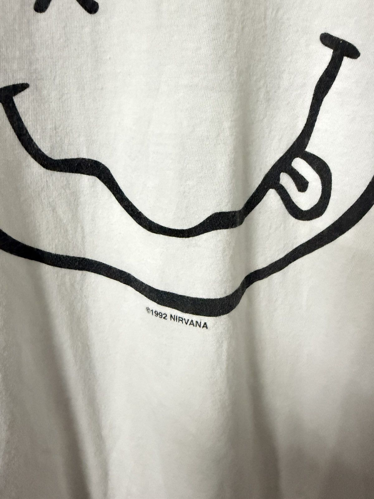Nirvana Nirvana 90s Smiley Tee Vintage Size US L / EU 52-54 / 3 - 2 Thumbnail