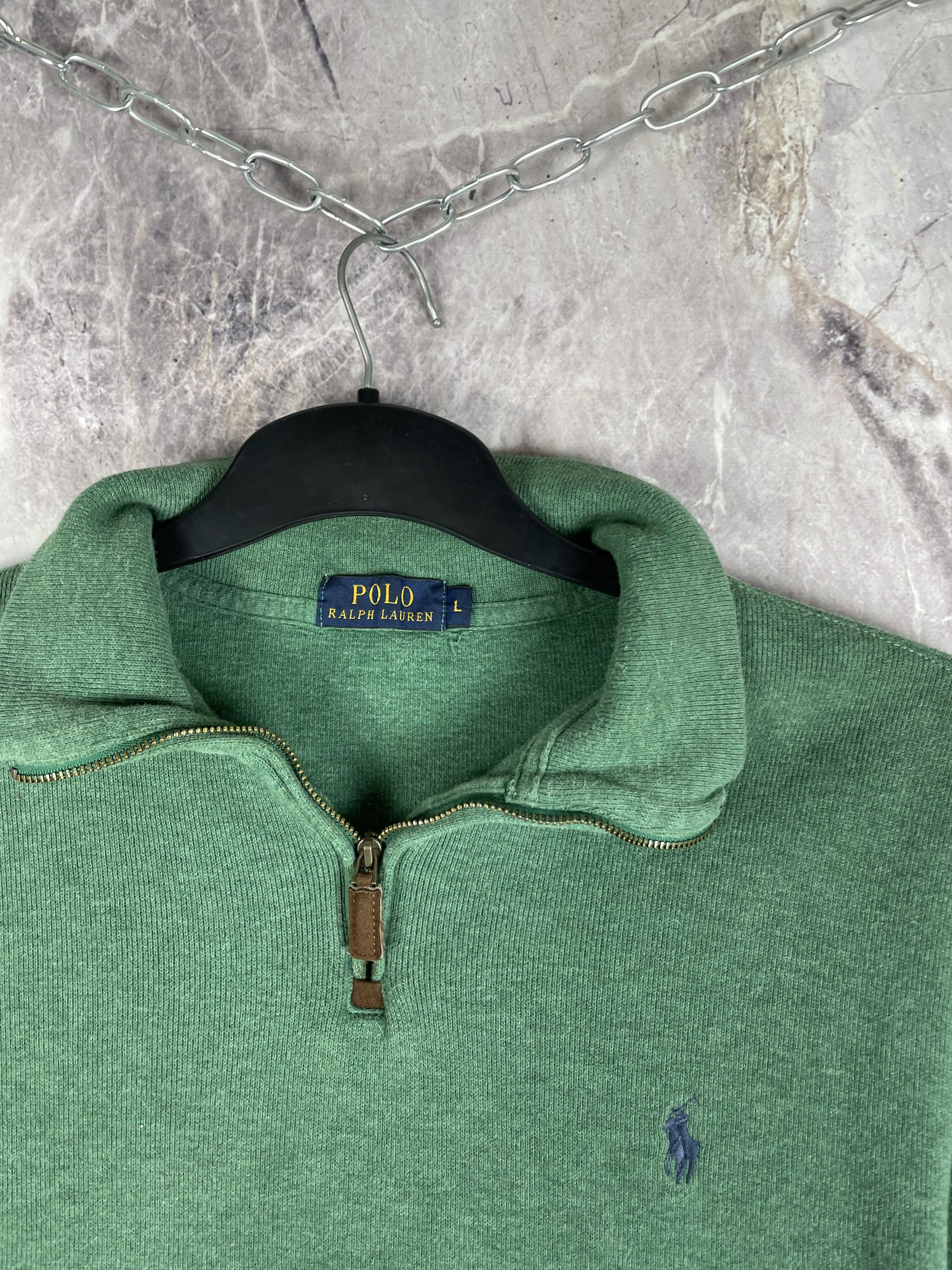 Polo Ralph Lauren Vintage Polo Ralph Lauren 1/4 Zip Sweater Old Money Size US L / EU 52-54 / 3 - 4 Thumbnail