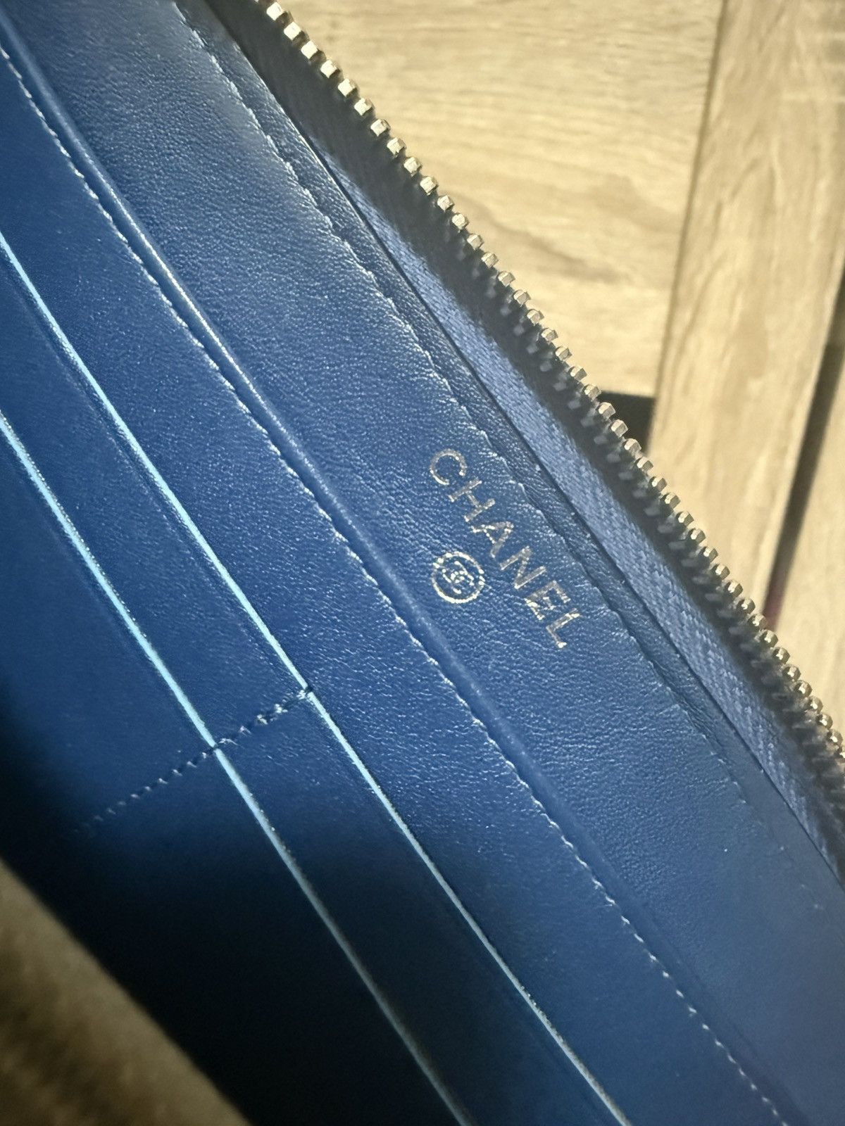 Chanel Chanel Patent Quilted Brilliant Zip Around Wallet Size ONE SIZE - 6 Thumbnail