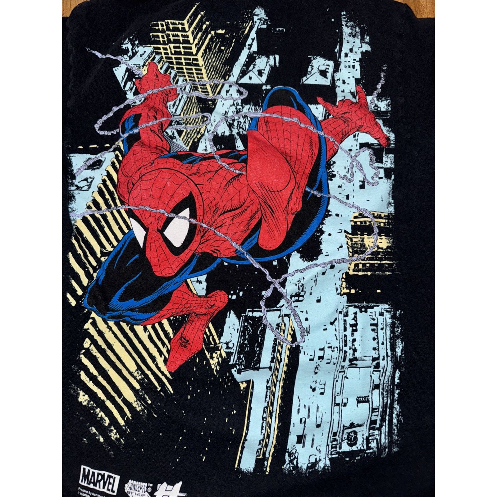 Huf × Marvel Comics Huf x Marvel Spiderman T-Shirt Black Small 16.5x24 Size US S / EU 44-46 / 1 - 5 Thumbnail
