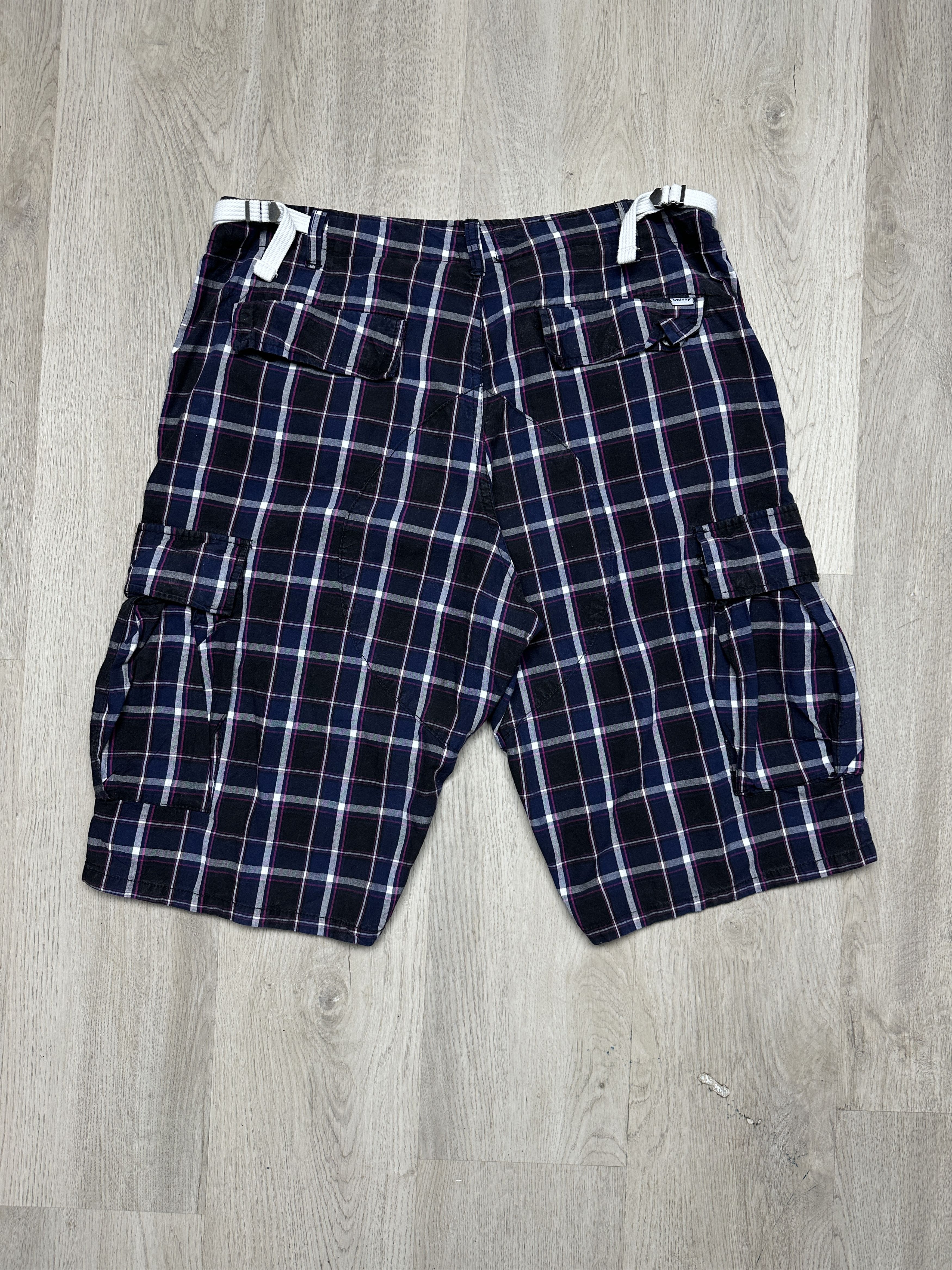 Stussy Stussy Vintage Mens Cargo Shorts Size US 34 / EU 50 - 7 Thumbnail