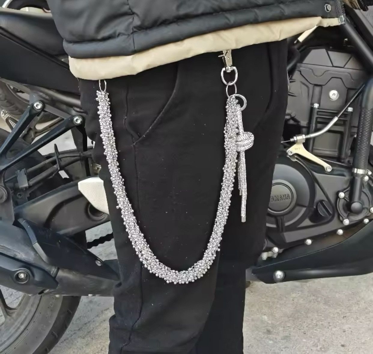 Vintage Model Concise Hip Hop Pants Chain Size ONE SIZE - 2 Thumbnail