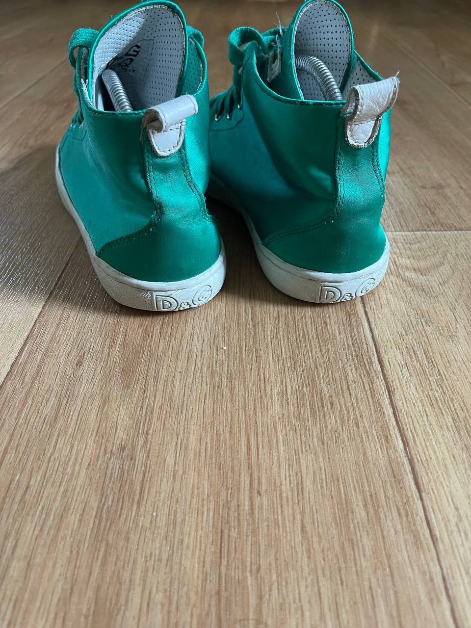 Dolce & Gabbana × Vintage Dolce&Gabbana Butterfly Vintage Y2K Hi Sneakers Shoes Size US 5 / IT 35 - 4 Thumbnail