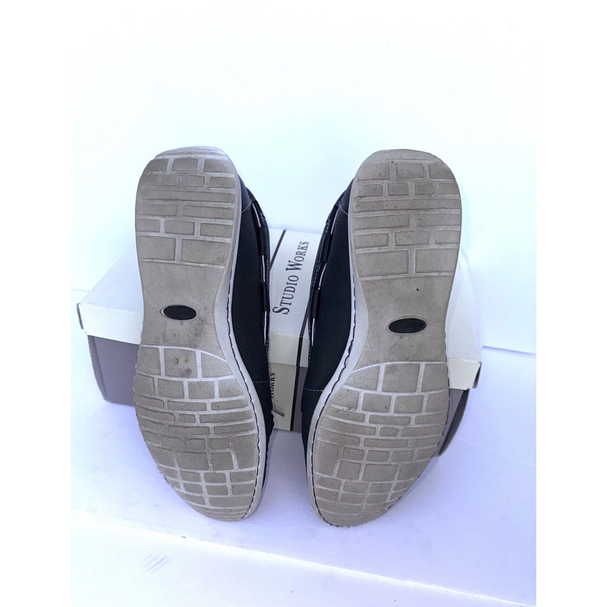 Other Studio Works Navy Loafers Size US 9.5 / IT 39.5 - 5 Thumbnail