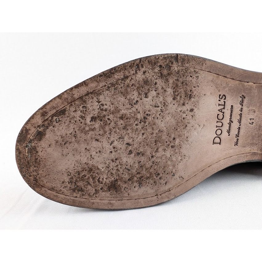 Doucal's o1rshd1 Leather Shoes in Black Size US 8.5 / EU 41-42 - 6 Thumbnail
