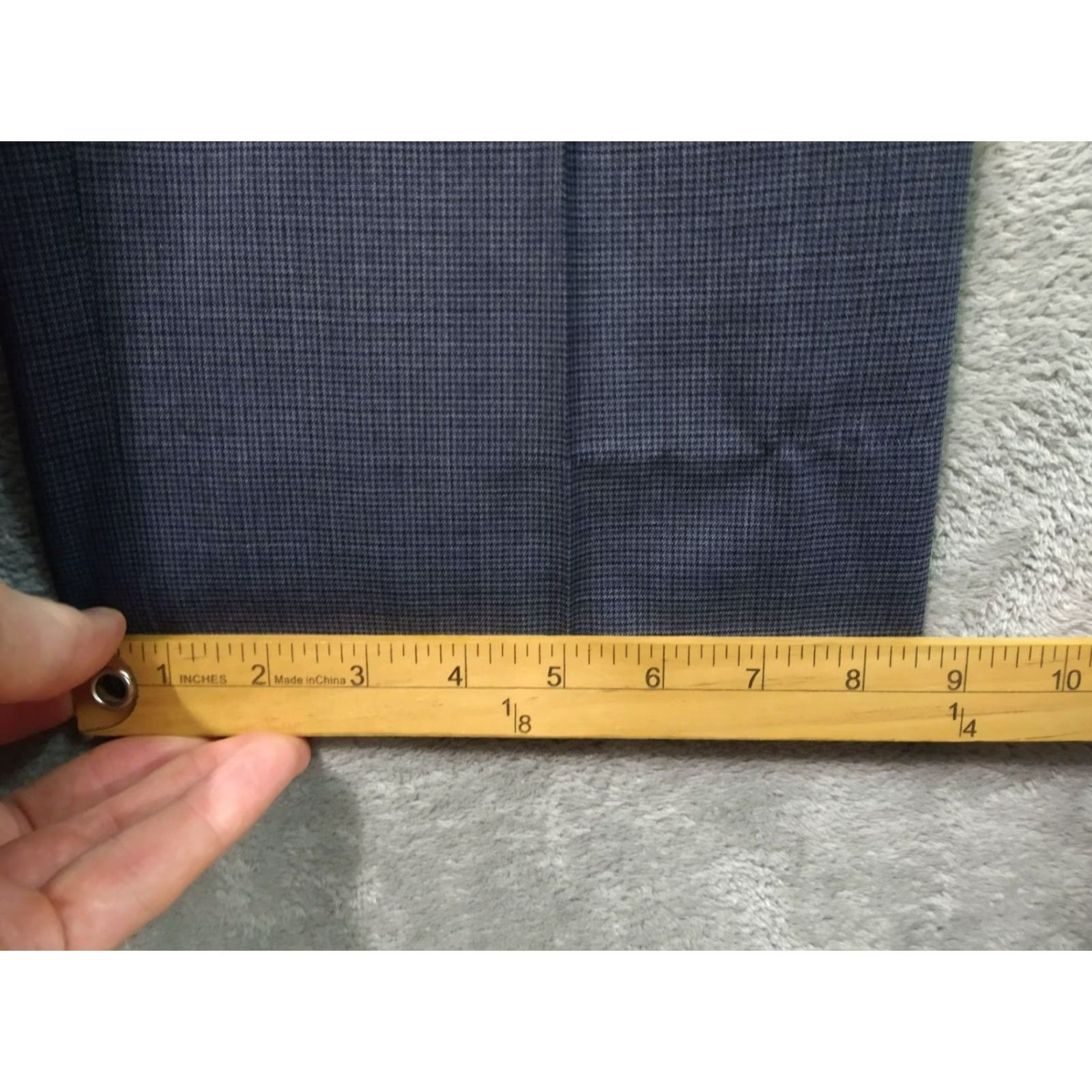 Brooks Brothers Brooks Brothers Dress Pants Men 38x31 Blue Plaid Wool Madison Fit Flat Front Size US 38 / EU 54 - 6 Thumbnail