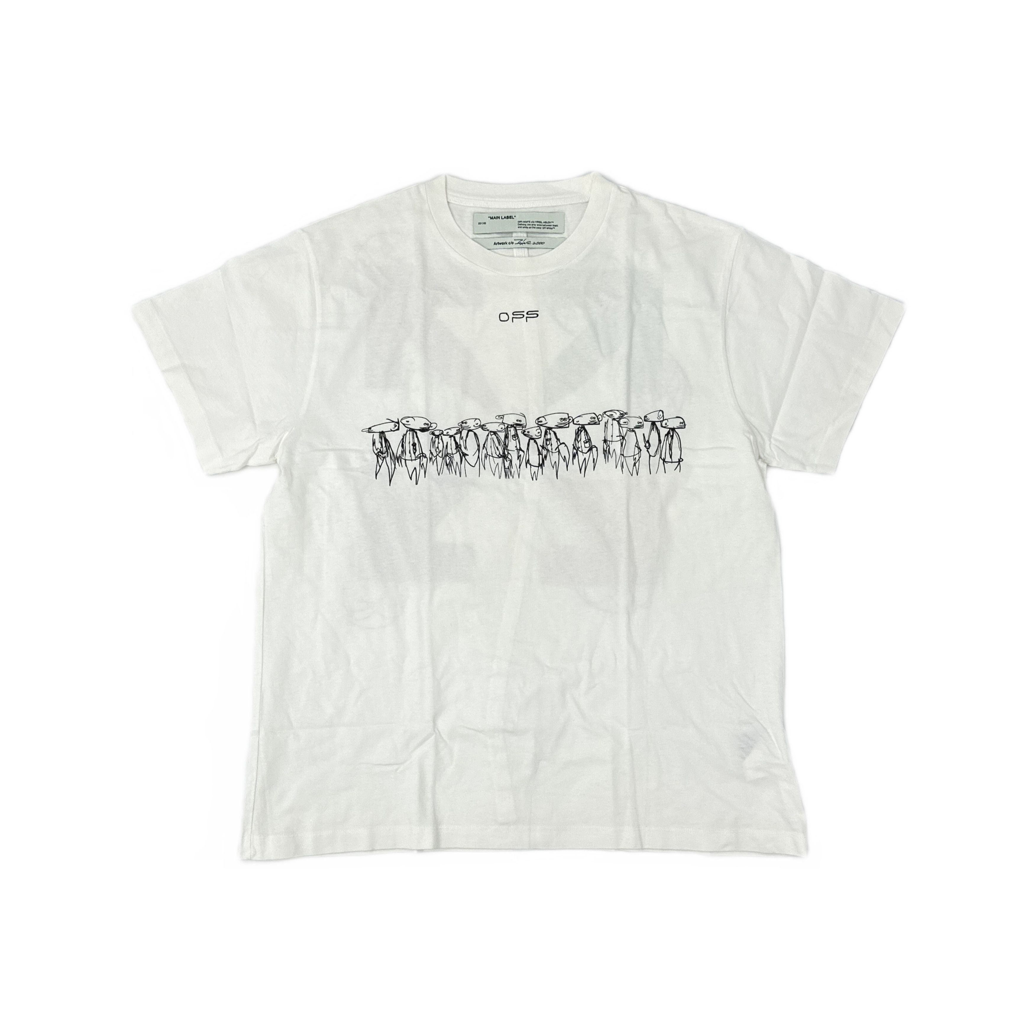 Off-White Off-White x Futura Atoms Graphic T-Shirt Size S Size US S / EU 44-46 / 1 - 1 Thumbnail
