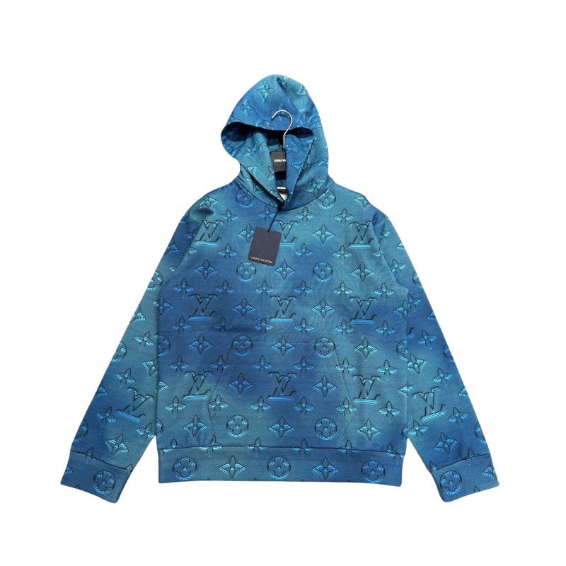 Louis Vuitton Louis Vuitton 2054 3D Effect Monogram Hoodie Size US L / EU 52-54 / 3 - 1 Thumbnail