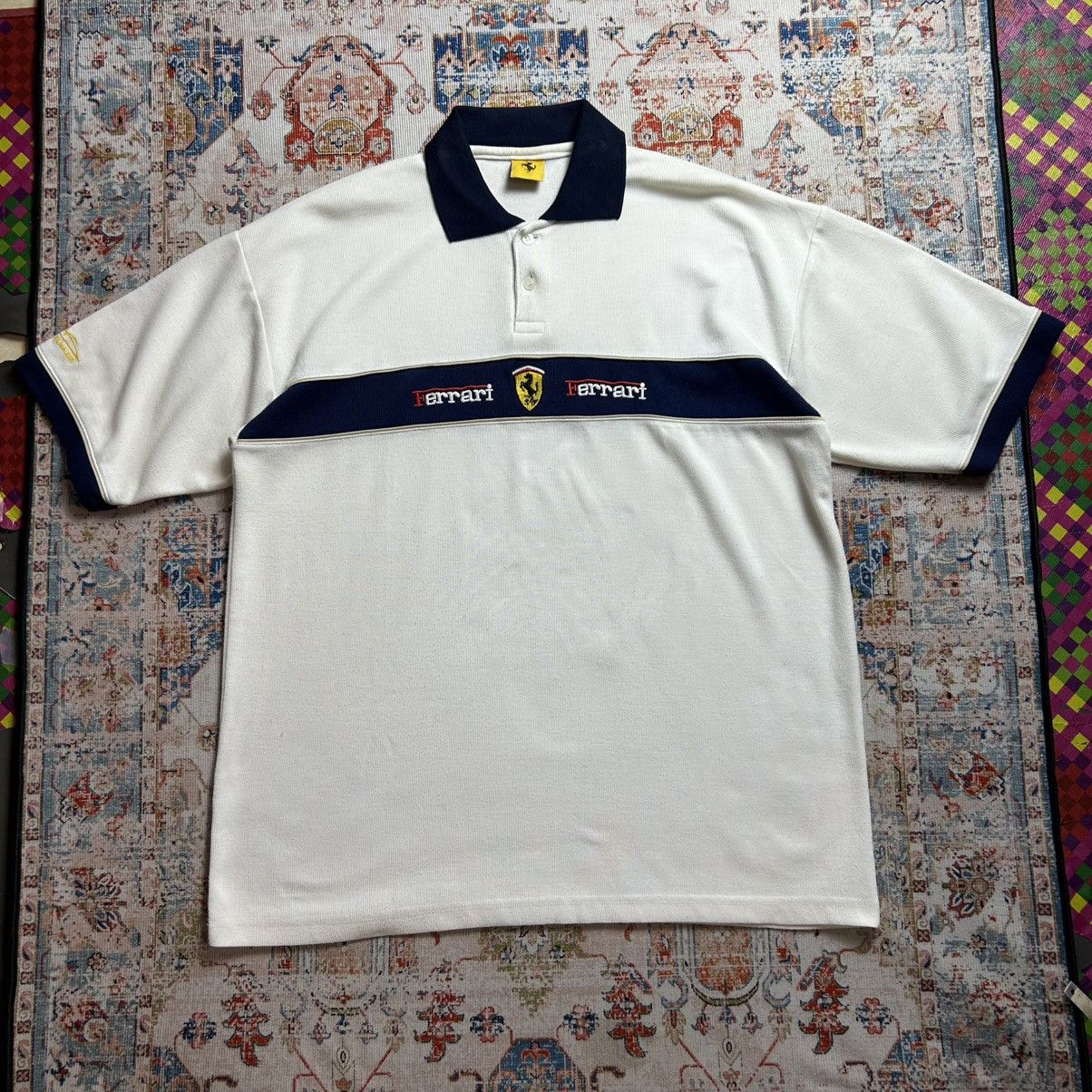 Ferrari Ferrai 1996 Michael Schumacher Vintage Polos Size US XL / EU 56 / 4 - 1 Thumbnail