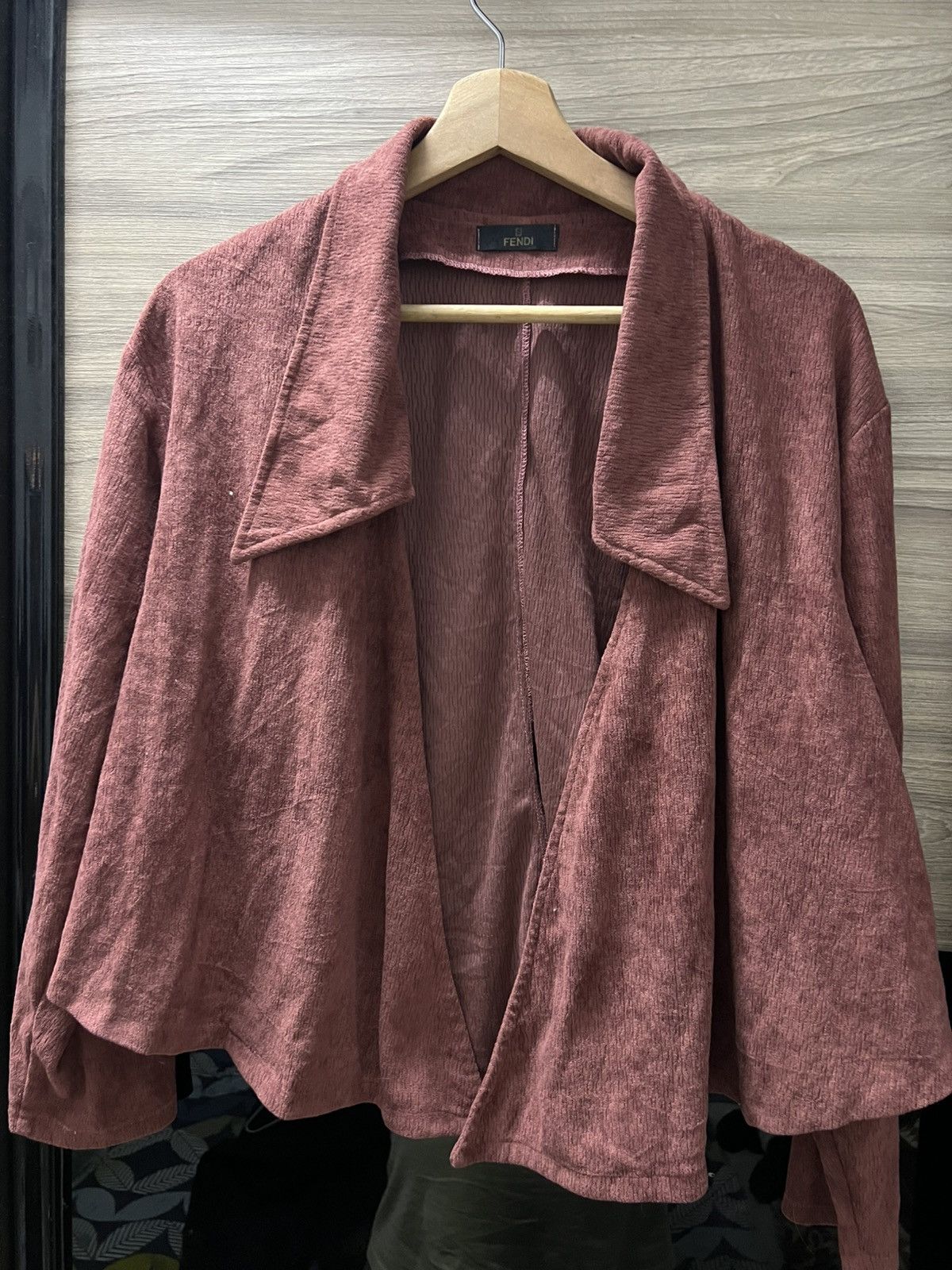 Fendi Fendi cardigan sweater velvet brown Size ONE SIZE - 1 Thumbnail