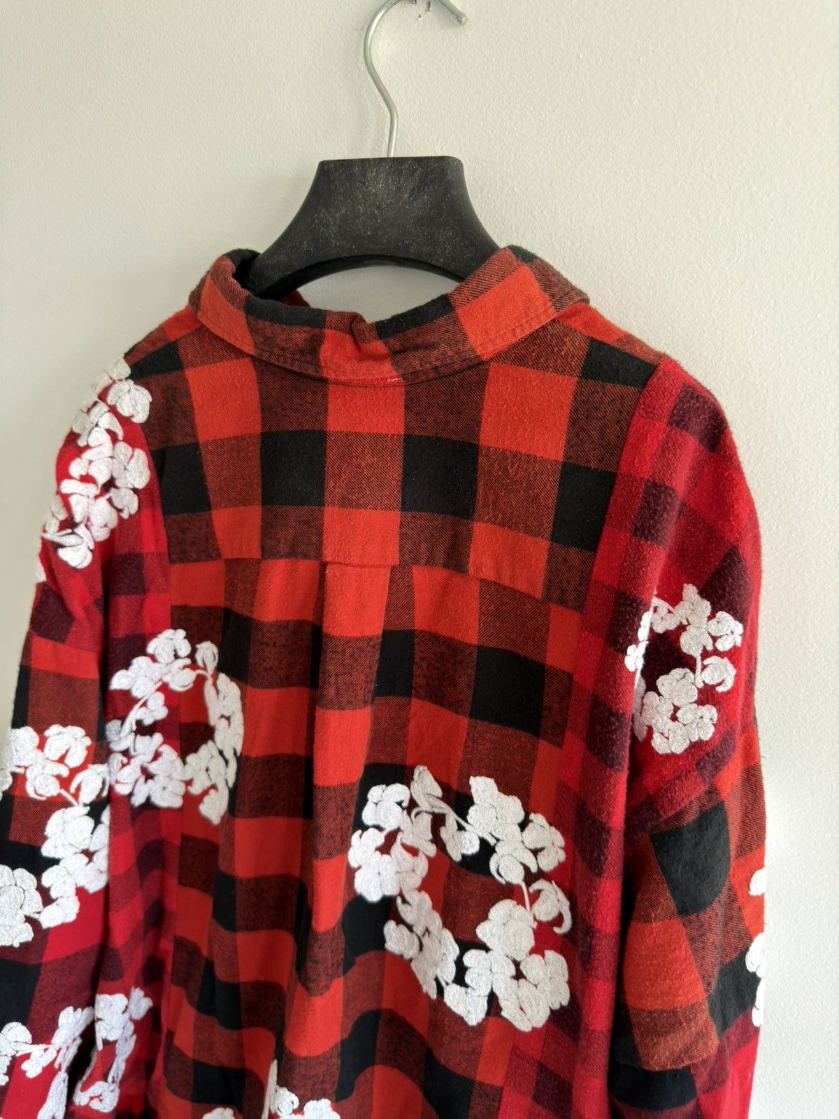DENIM TEARS × READYMADE *RARE* DENIM TEARS X READYMADE JAPAN FLANNEL SHIRT RED SIZE2 Size US M / EU 48-50 / 2 - 18 Thumbnail