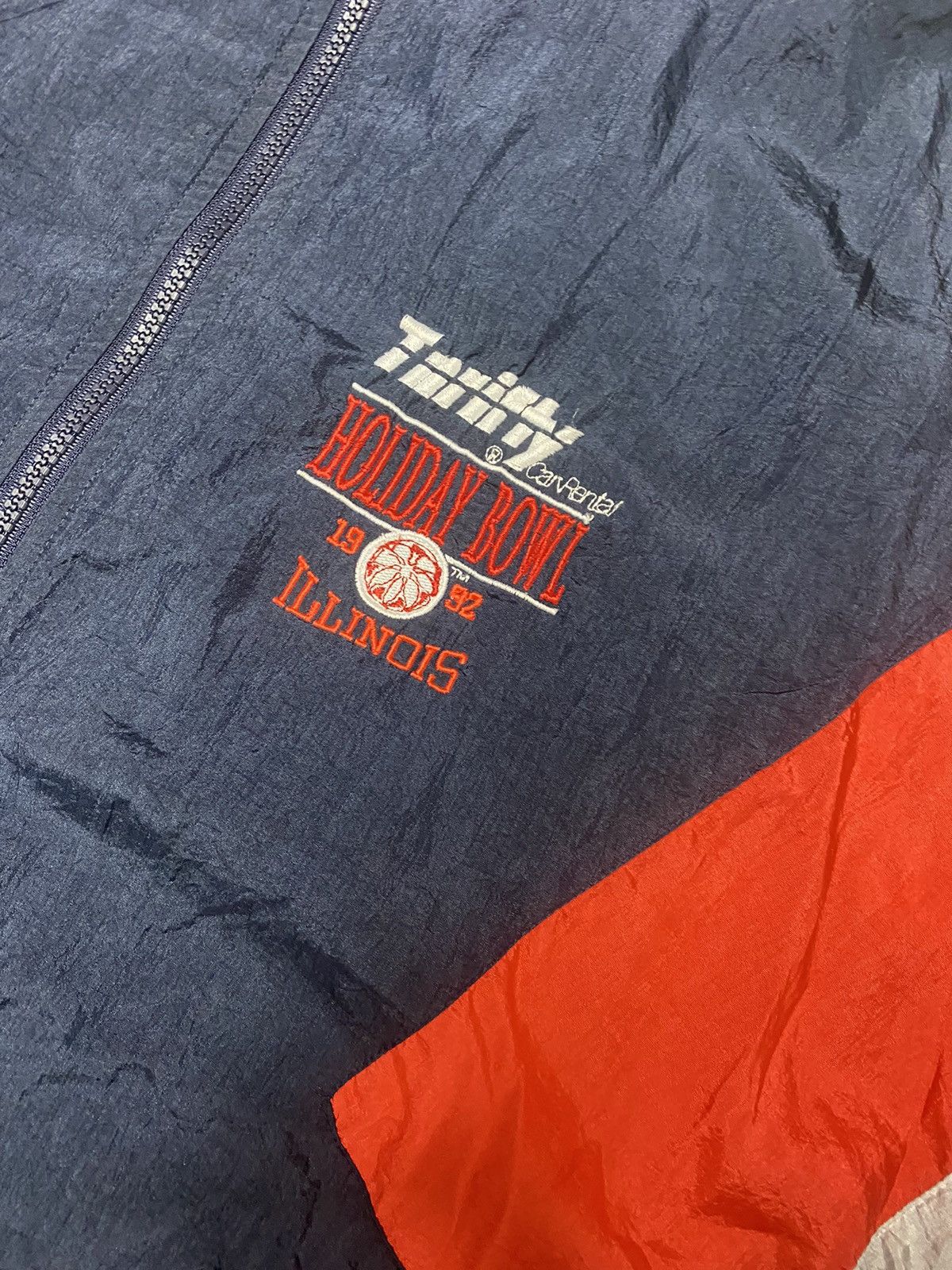 Champion × Vintage Crazy Vintage 90’s Illinois Holiday Bowl Champion Jacket XL Size US XL / EU 56 / 4 - 4 Thumbnail