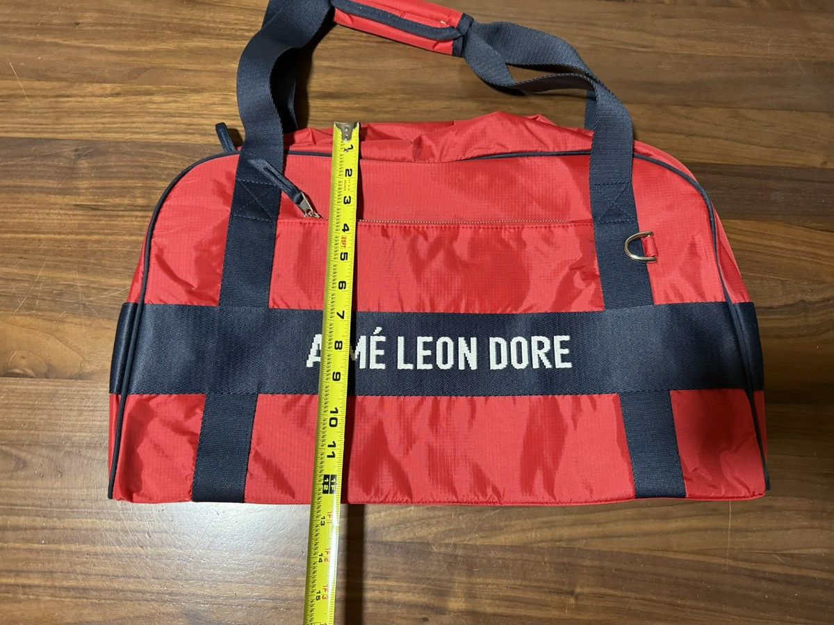 Aime Leon Dore Aime Leon Dore Nylon Duffle Bag Equestrian Red ALD Queens Size ONE SIZE - 2 Thumbnail